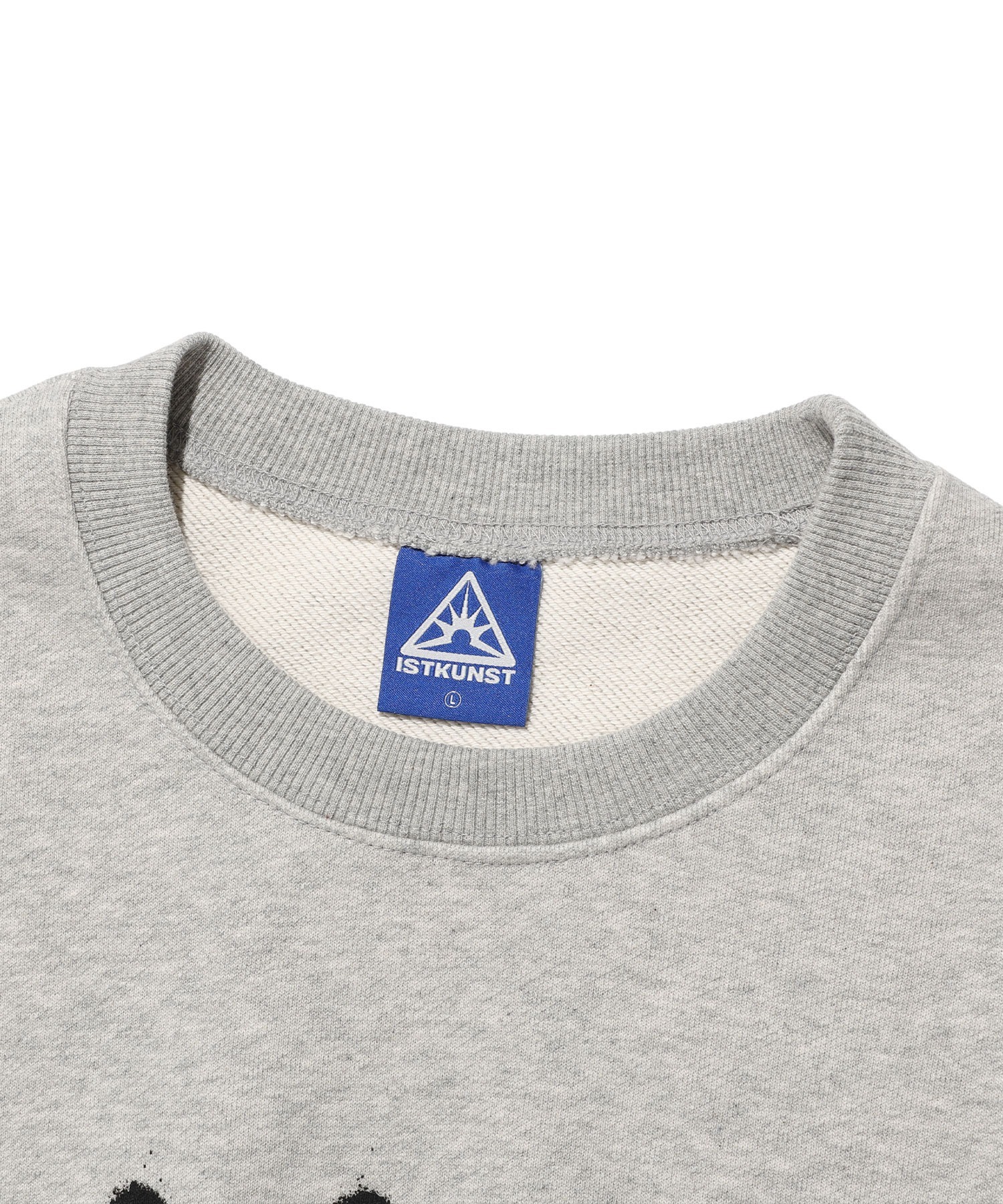 新品〈ALWAYS OUT OF STOCK〉半袖　スウェット　クルーネック　L 裏毛 半袖 スウェット クルーネック BLACK LABEL SS25 ヘザーグレー