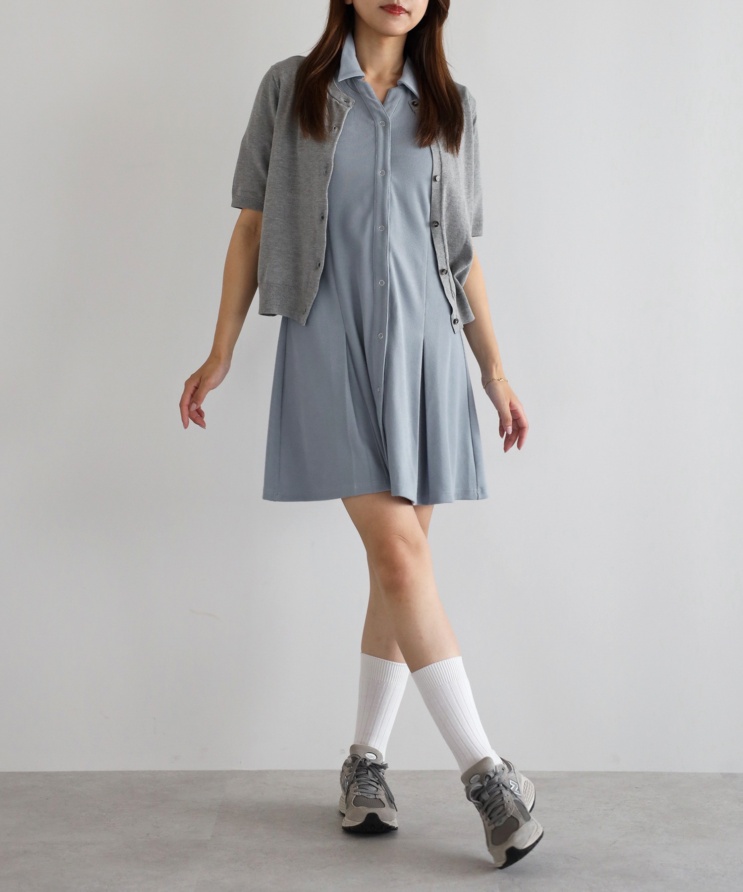 model：H168 着用サイズ：M