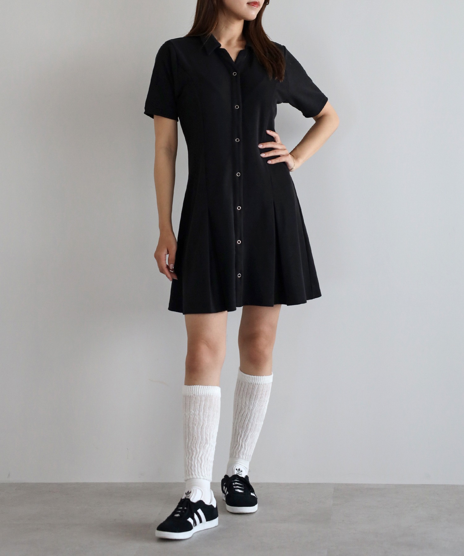 model：H168 着用サイズ：M