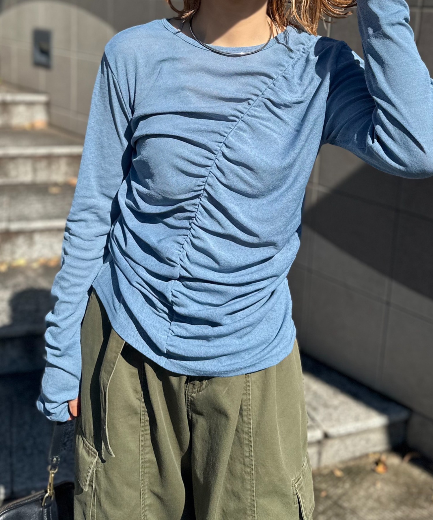 model:154cm 着用サイズ:FREE