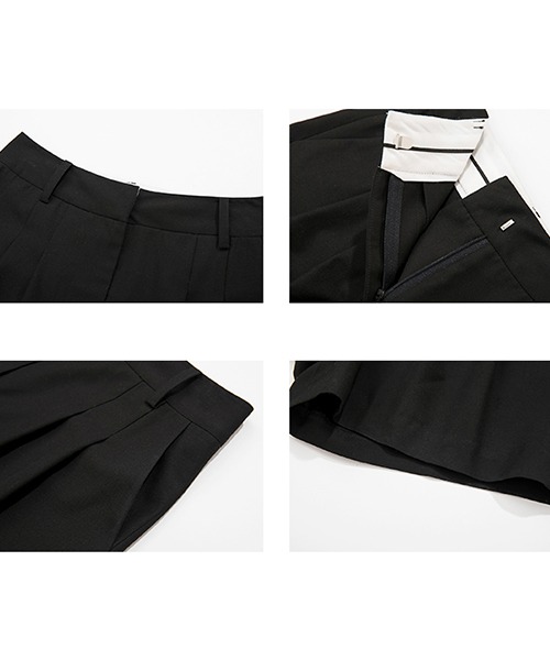 Fano Studios】Straight suit shorts FQ21K006-ファッション通販サイト