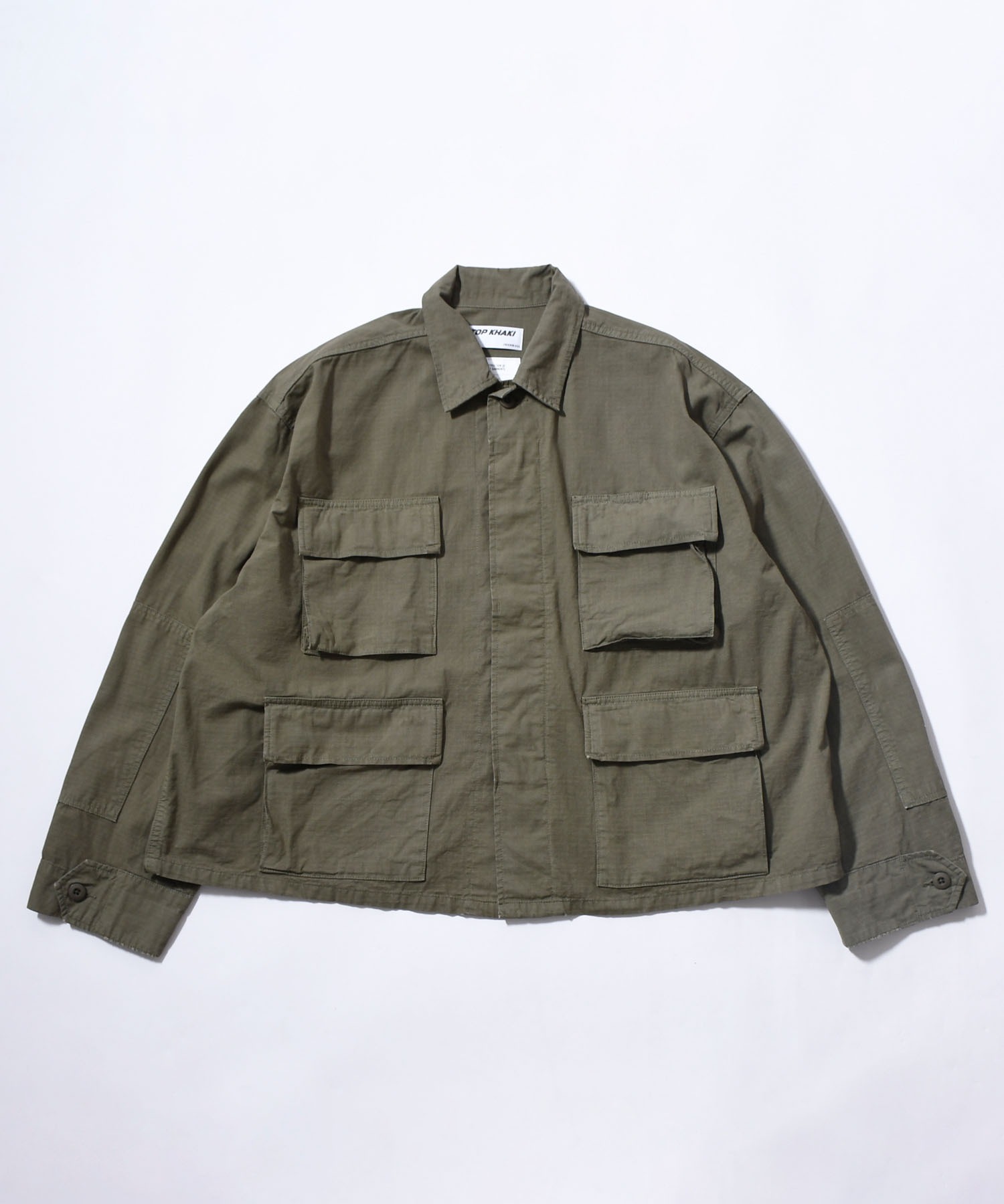 TOP KHAKI】BDU オンライン SHIRT FRAMeWORK 【TOP KHAKI/トップカーキ