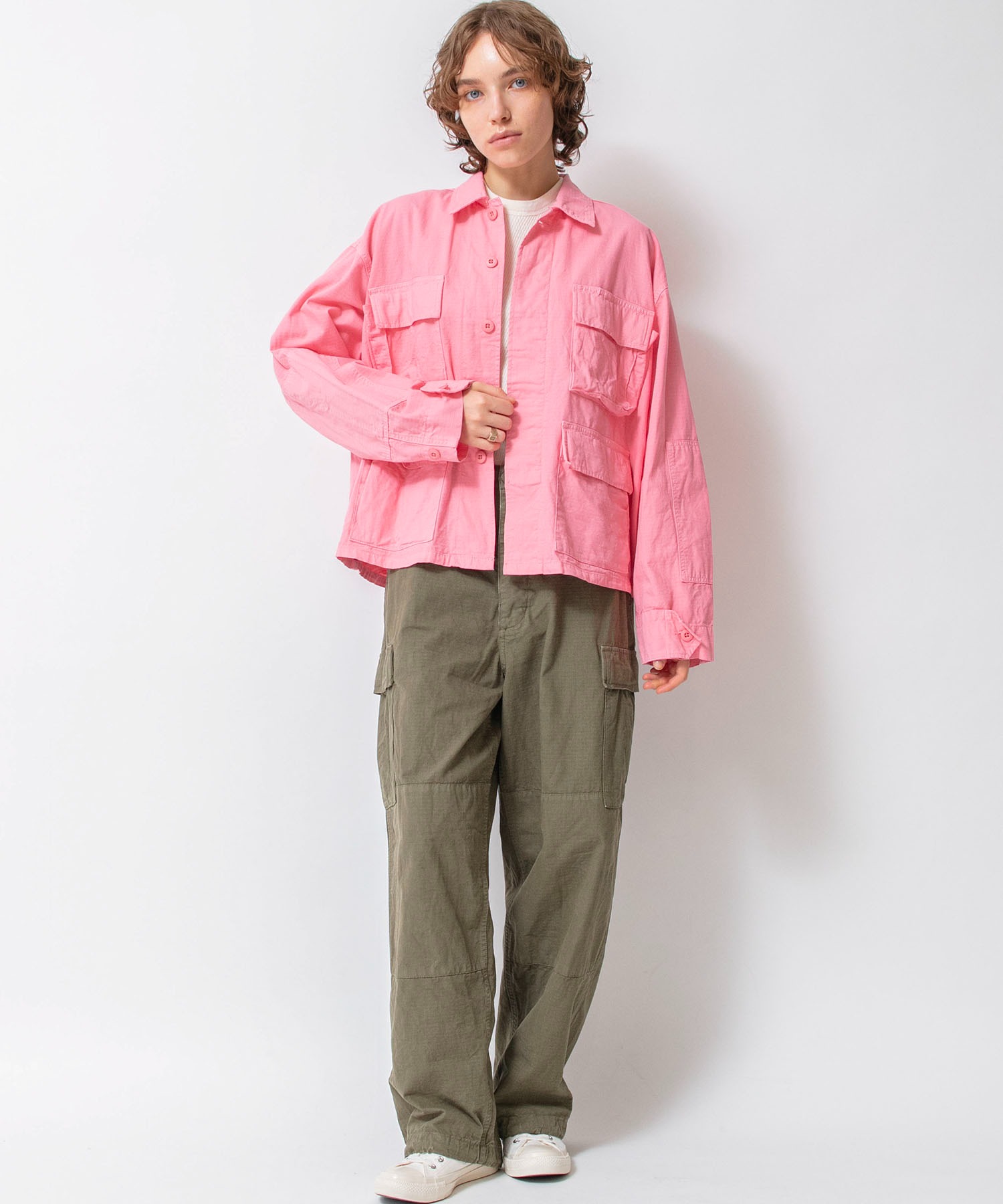 TOP KHAKI】BDU オンライン SHIRT FRAMeWORK 【TOP KHAKI/トップカーキ