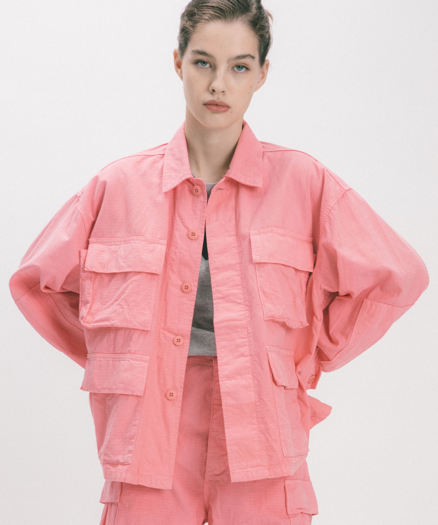 TOP KHAKI】BDU オンライン SHIRT FRAMeWORK 【TOP KHAKI/トップカーキ