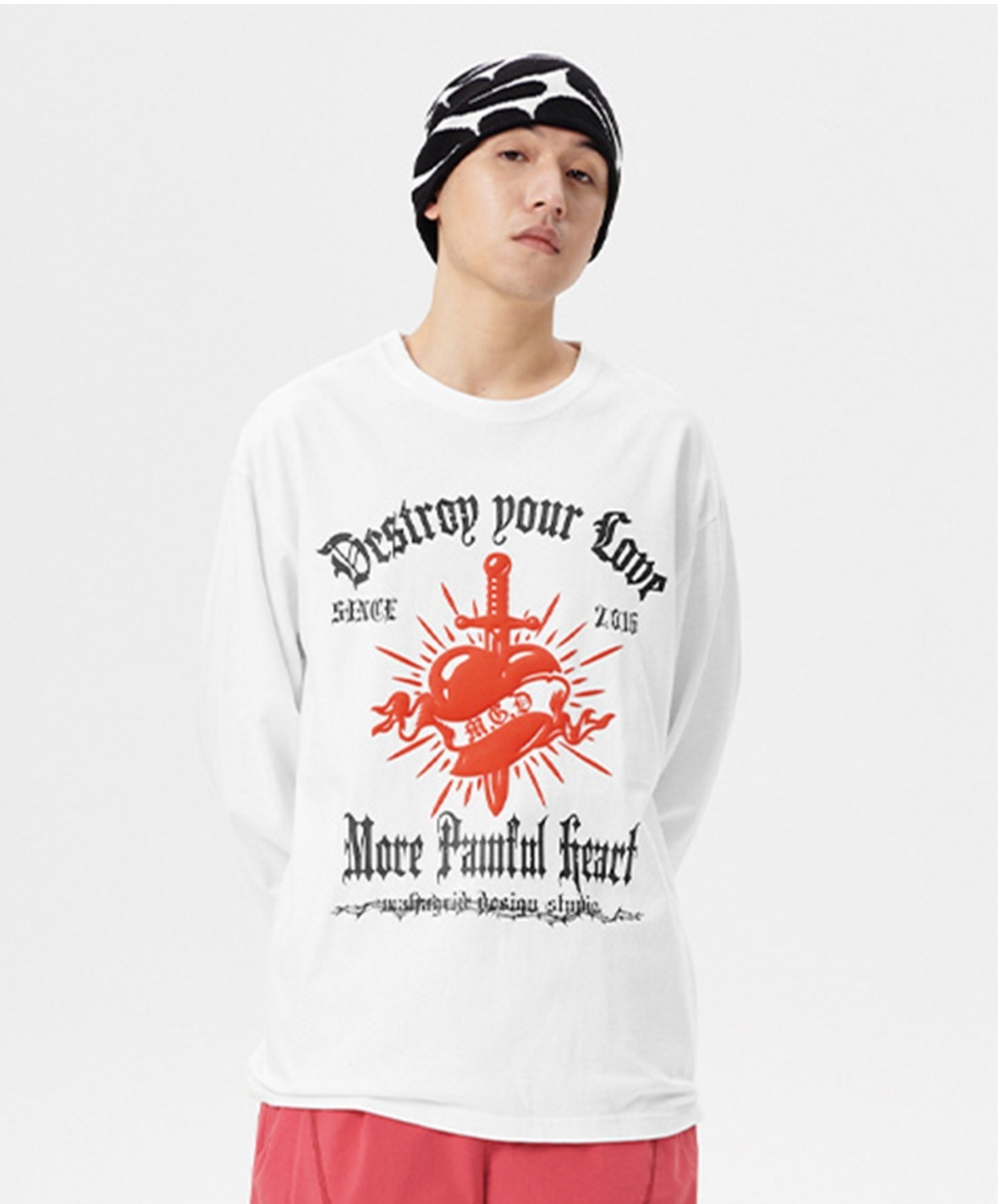 mahagrid/マハグリッド』PAINFUL LS TEE/ペインフルロング