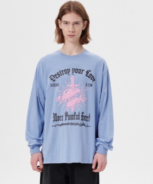 【mahagrid】24SS★ PAINFUL LS TEE mahagrid/マハグリッド』PAINFUL LS TEE/ペインフルロング
