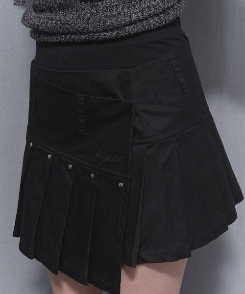 A'GEM/9 × .kom 『 FANCY CLUB/ファンシークラブ』 PLEATS LAYERED