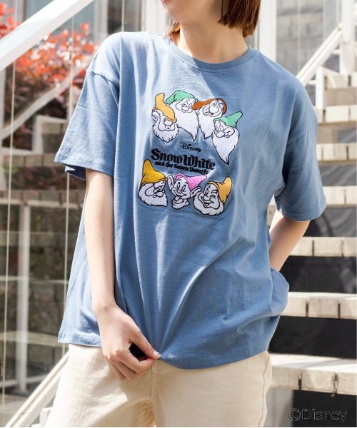 Wego 別注 Disney刺繍tシャツ Gaza Cch Ps