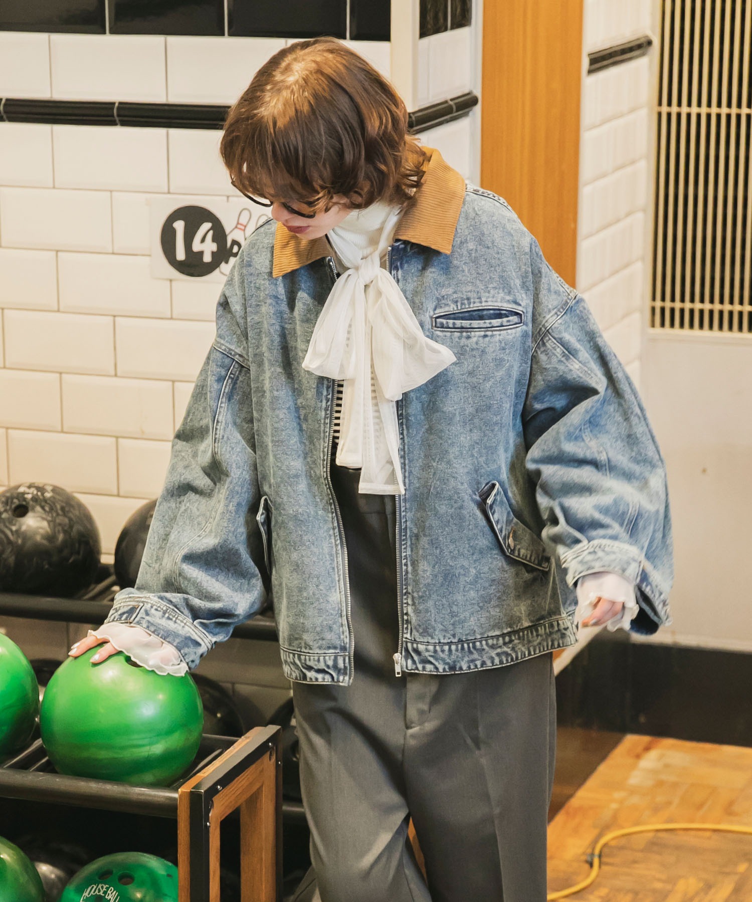 【STAMMBAUM/シュタンバウム】OVERSIZE DENIM JACKET