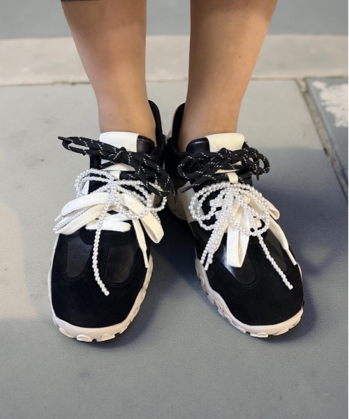 厚底/インヒール/4cm/カップインソール】パールレイヤード ダッド