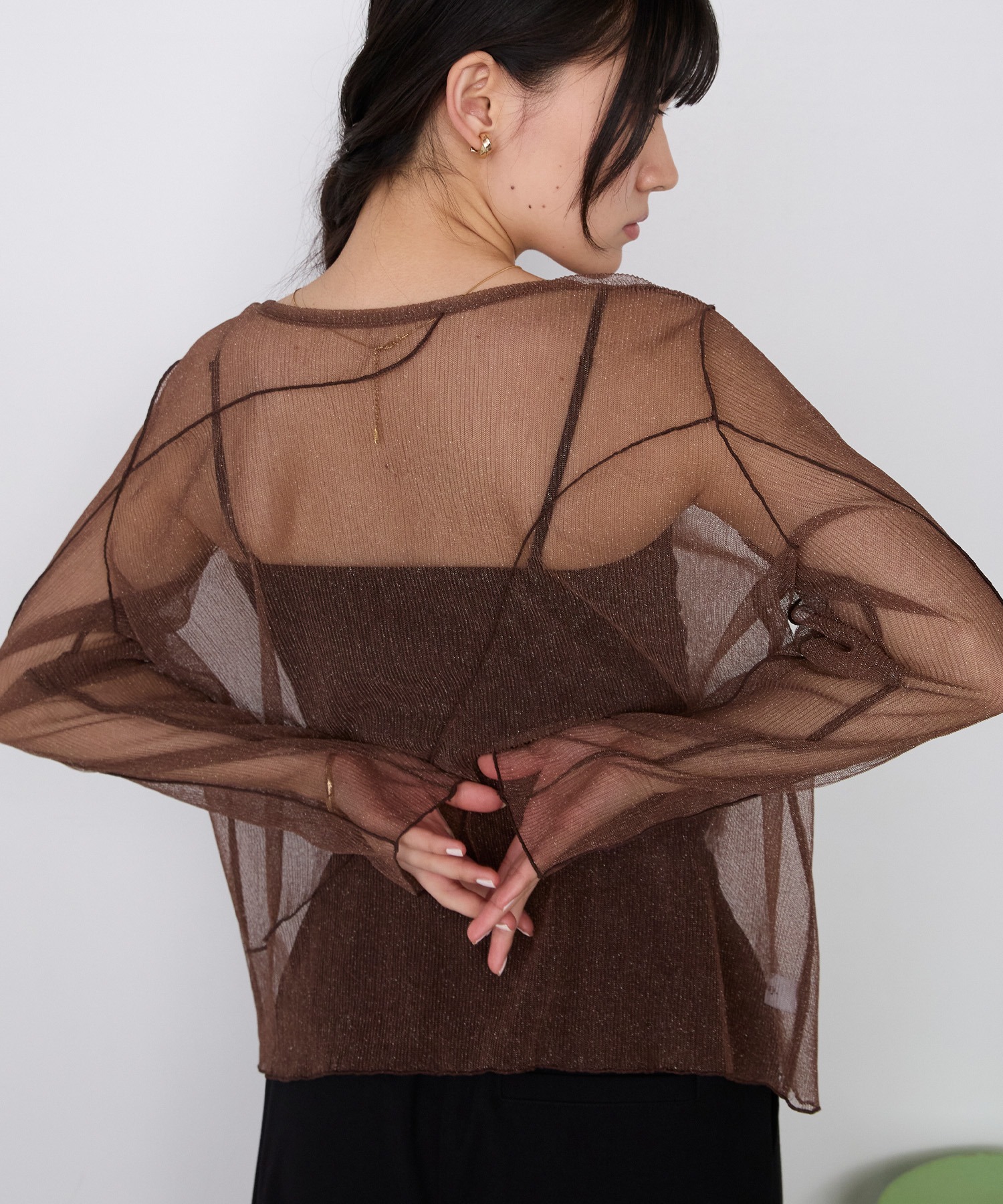 ■新品同様■スペッチオ　ラメシアートップス　2枚セット ラメシアートップス – SELECT MOCA