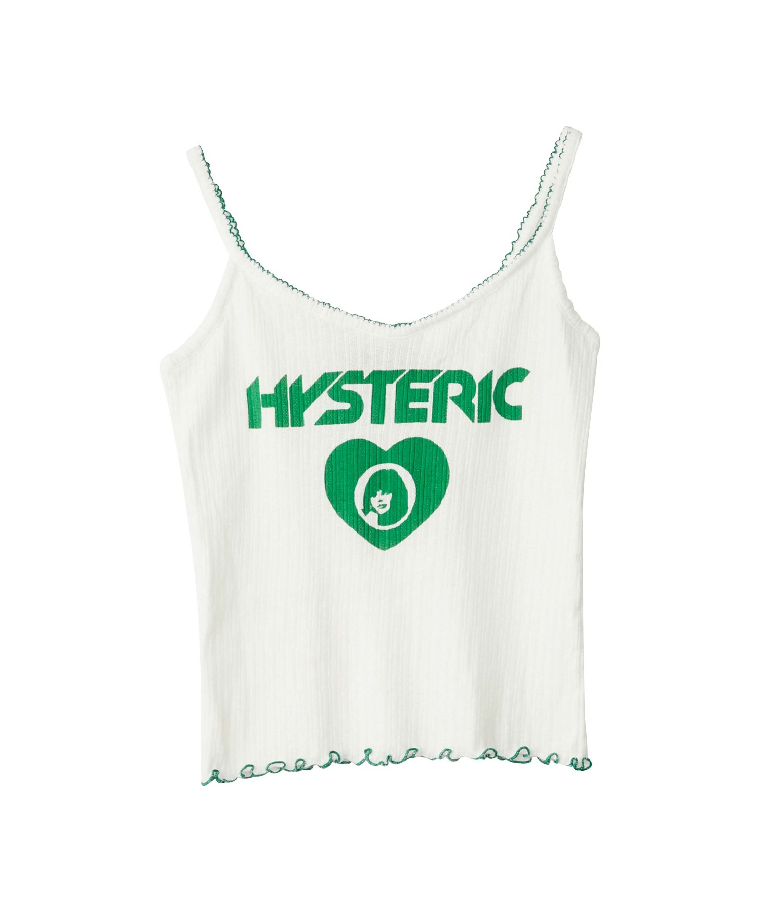 POWER LOVE キャミソール HYSTERIC GLAMOUR WOMEN│HYSTERIC GLAMOUR ONLINE STORE  ヒステリックグラマーオンラインストア