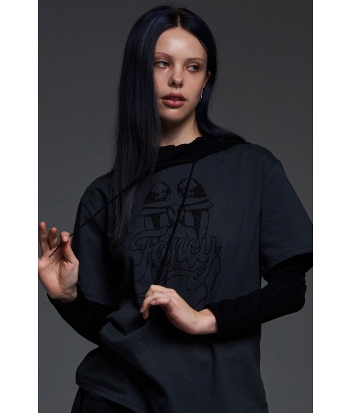 [NASTY FANCY CLUB]NEBULA FOG Tシャツ★韓国ファッション★ NASTY FANCY CLUB]NEBULA FOG Tシャツ☆韓国ファッション