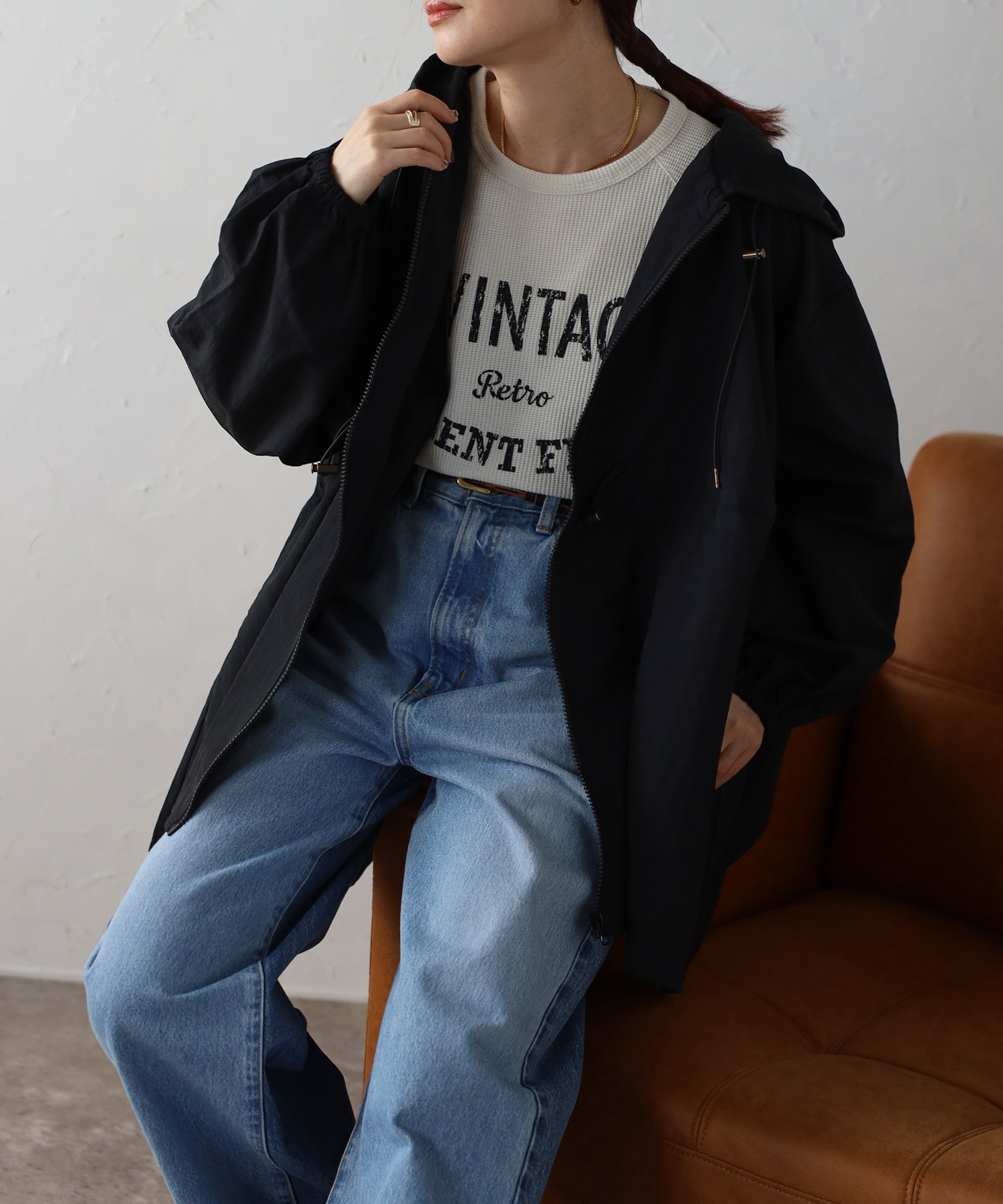 Model：H158　着用サイズ：M