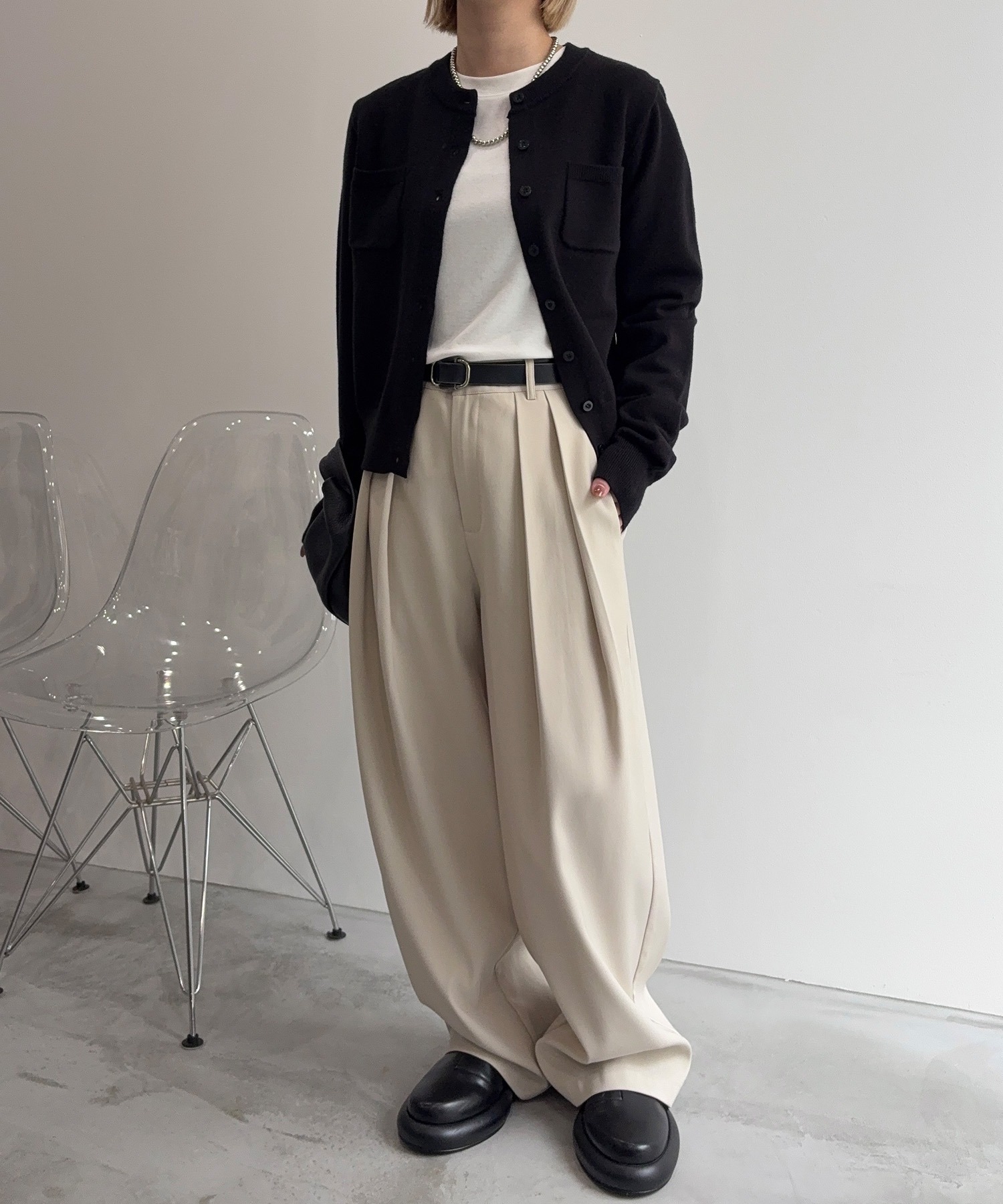 model：H149　着用サイズ：F