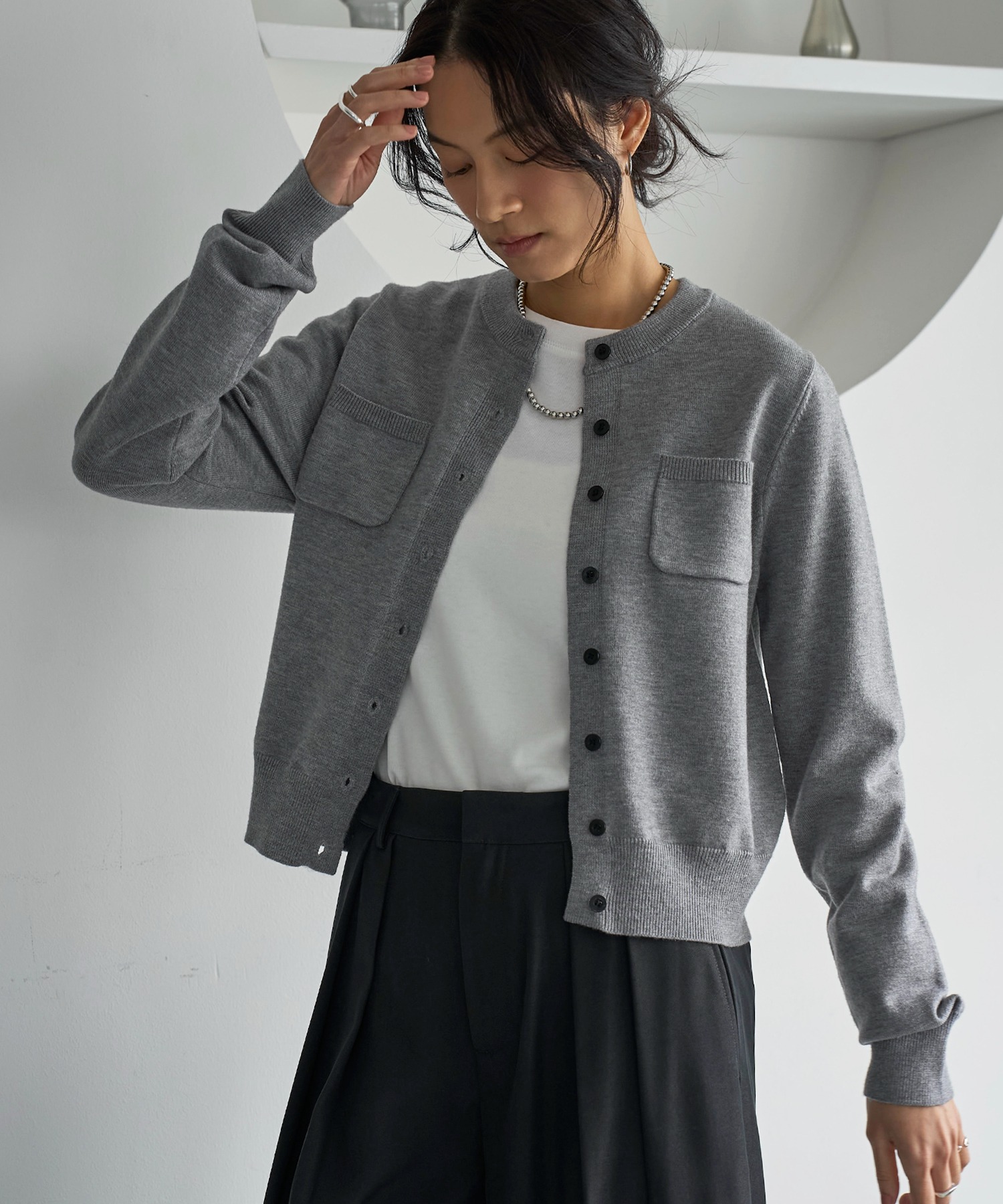 model：H165　着用サイズ：F