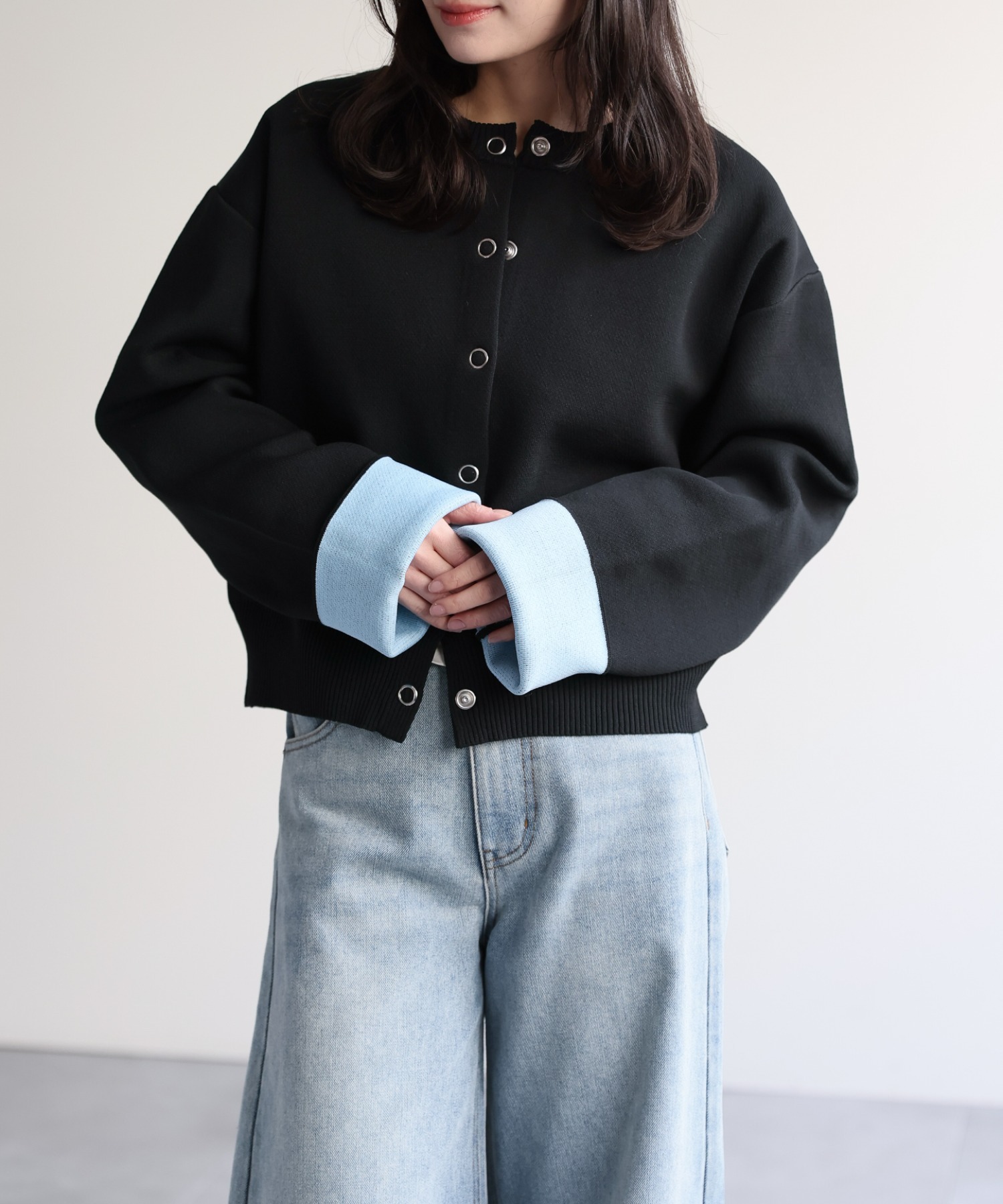 model：156cm 着用サイズ：FREE