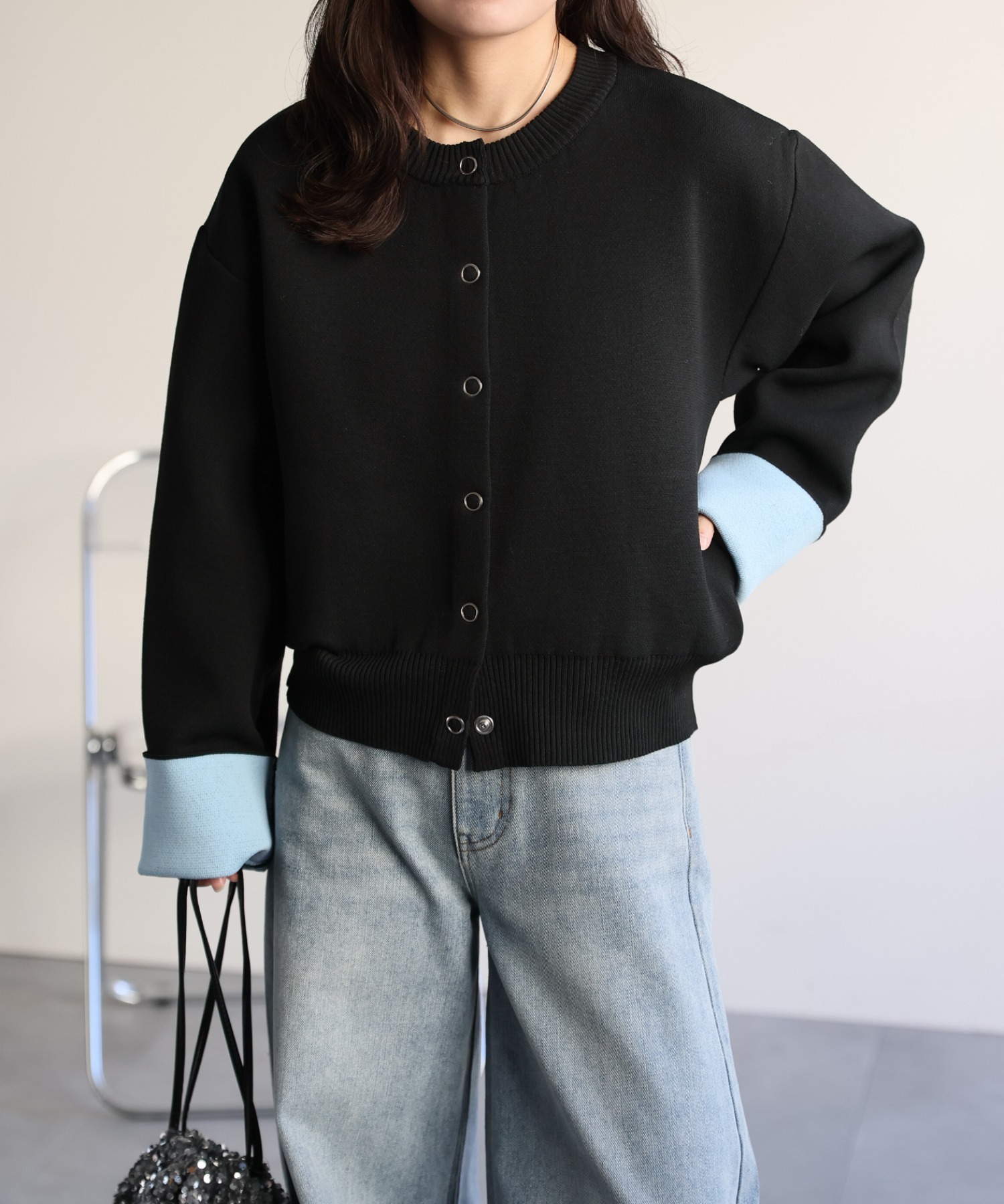 model：156cm 着用サイズ：FREE