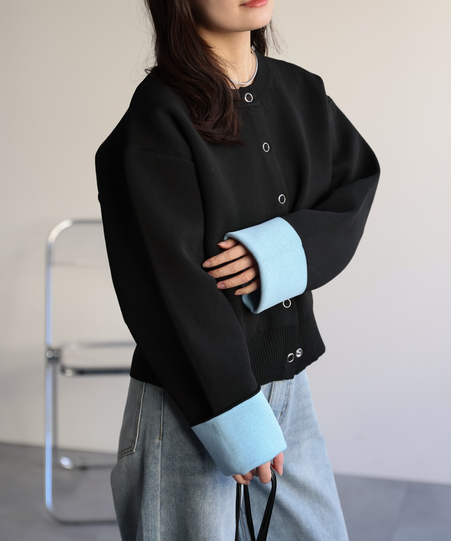 model：156cm 着用サイズ：FREE