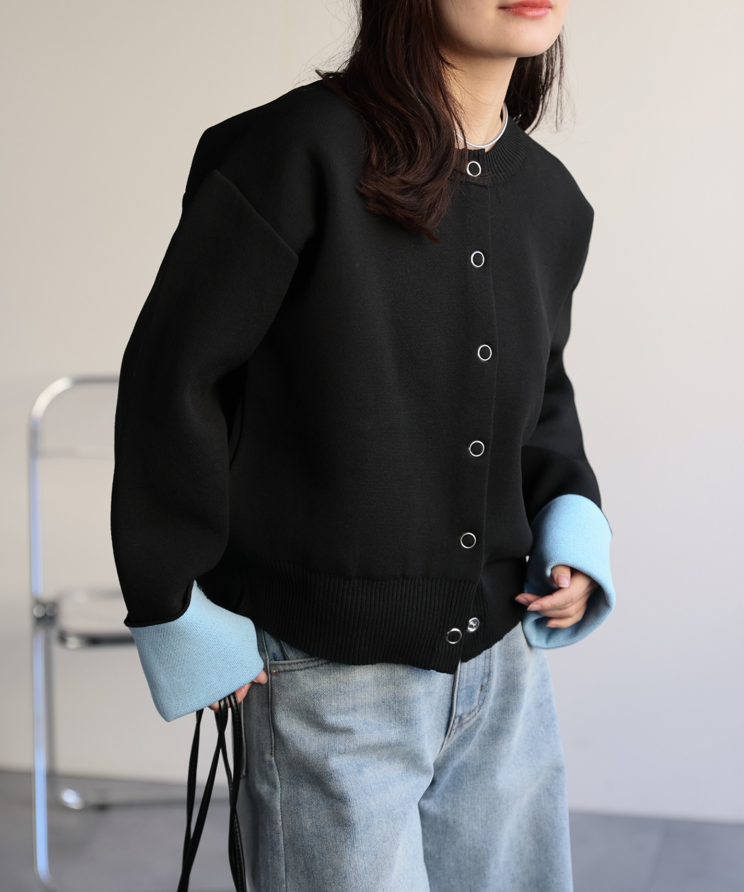 model：156cm 着用サイズ：FREE