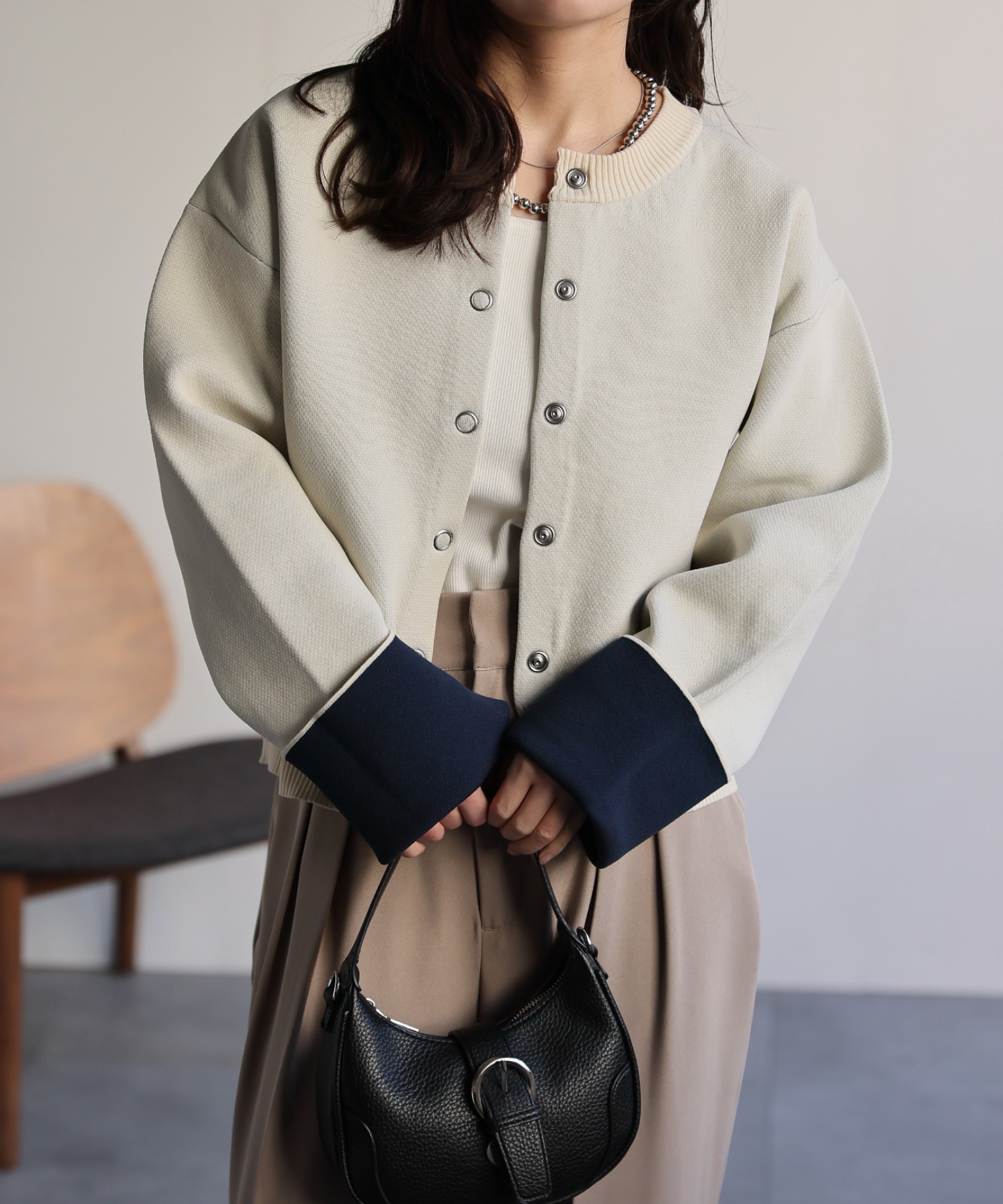 model：156cm 着用サイズ：FREE