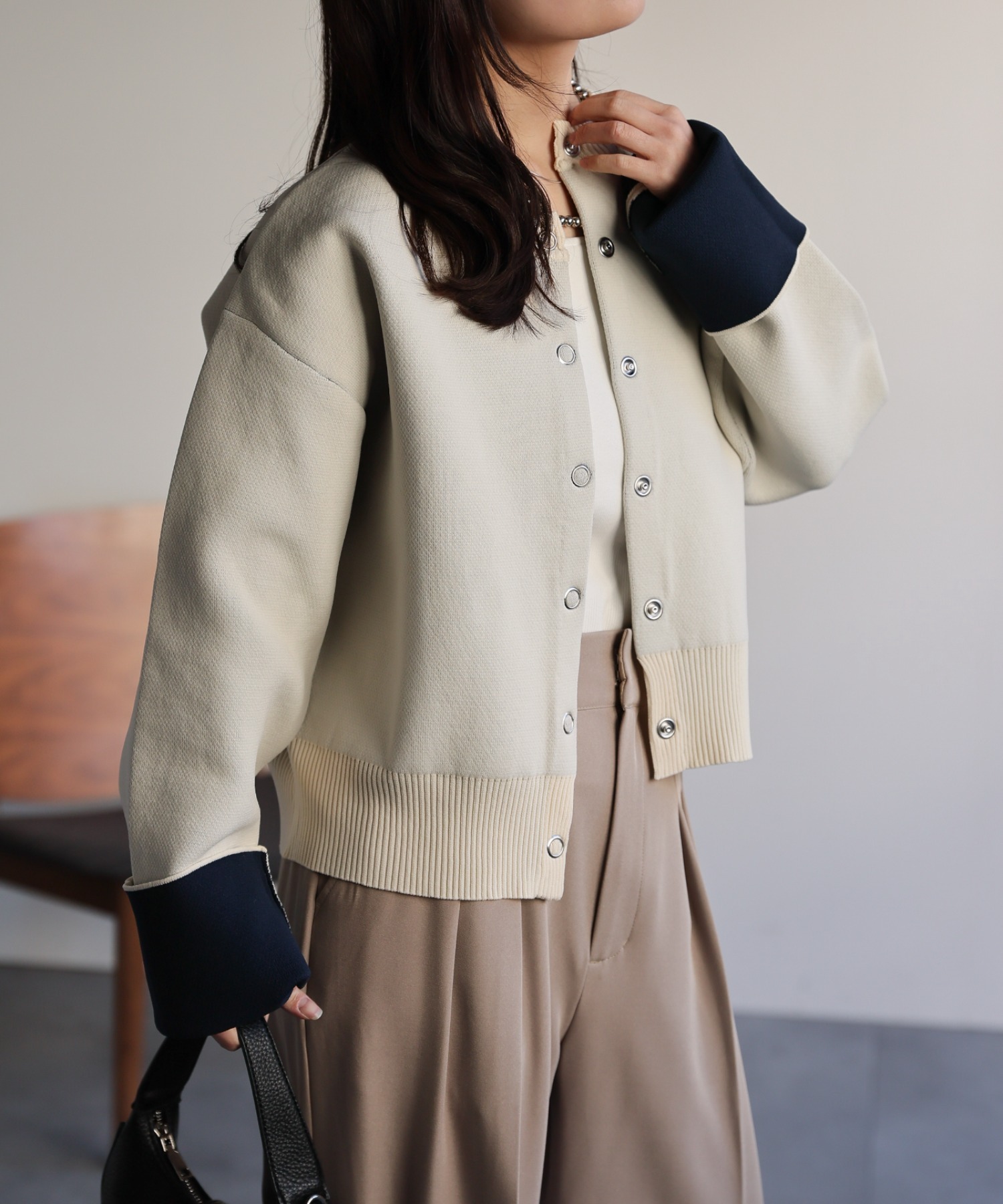 model：156cm 着用サイズ：FREE