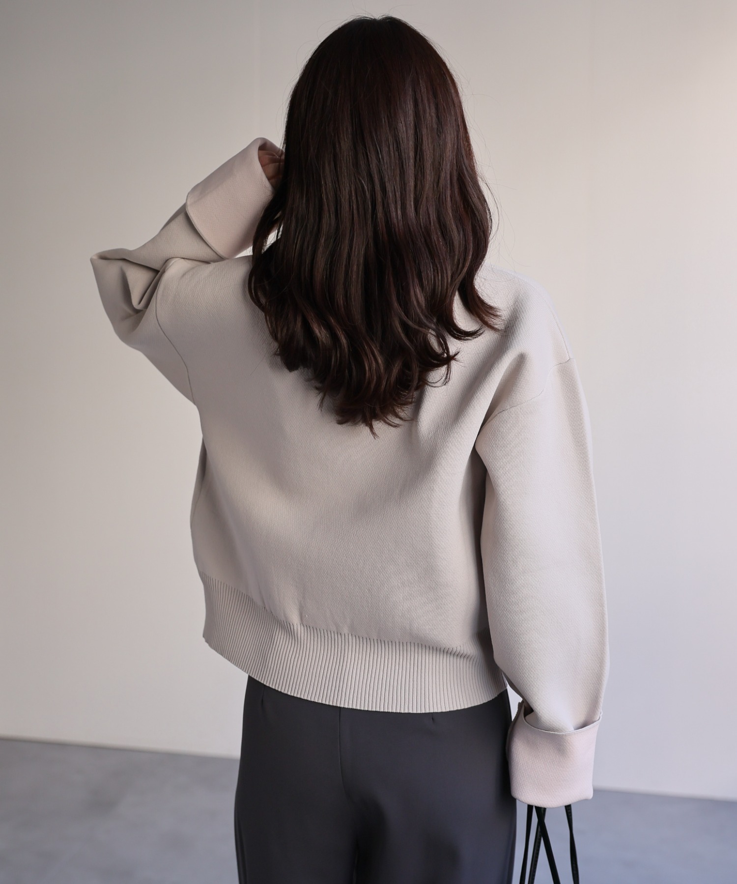 model：156cm 着用サイズ：FREE