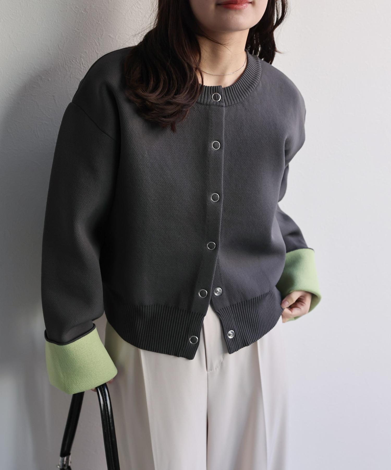 model：156cm 着用サイズ：FREE