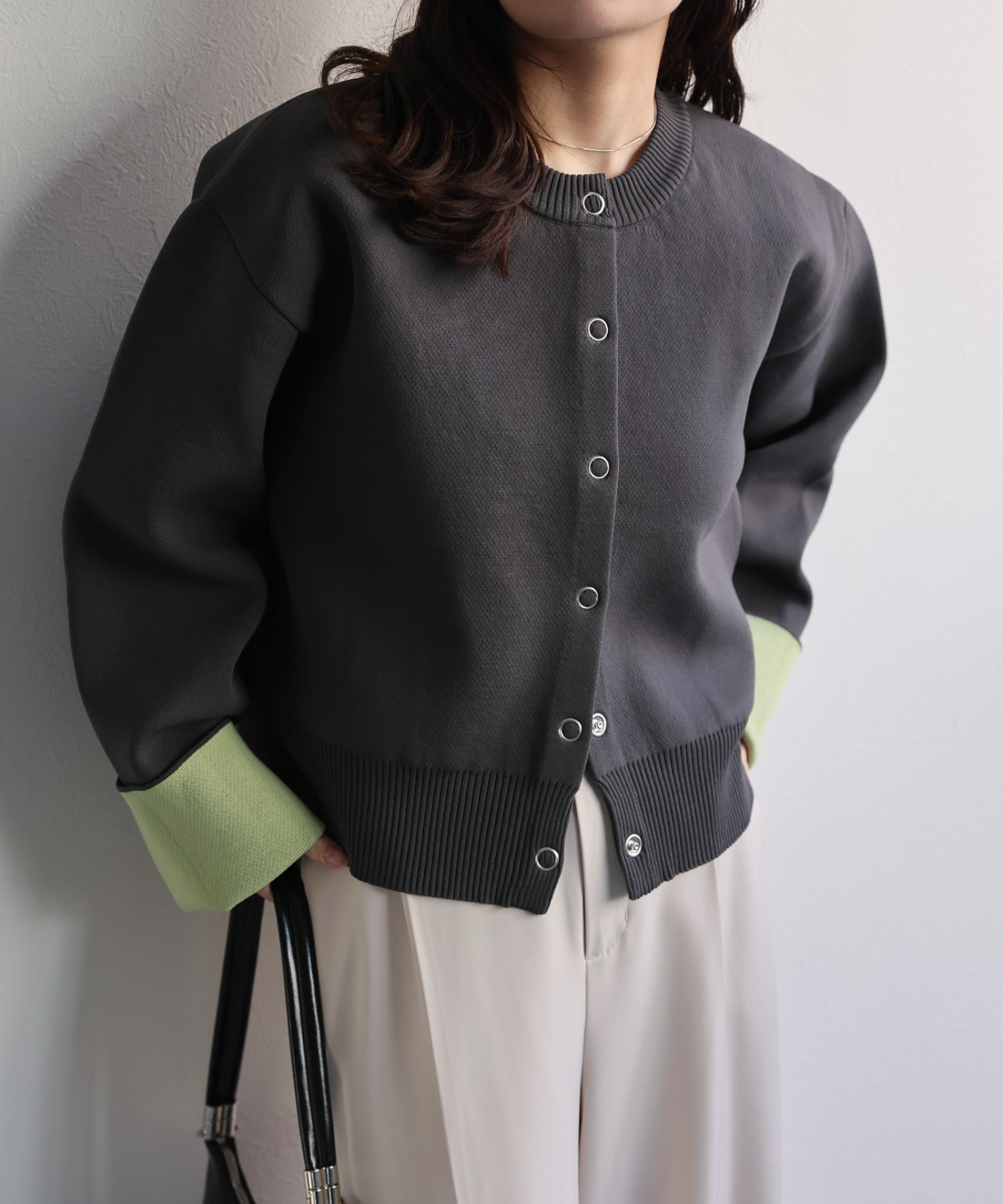 model：156cm 着用サイズ：FREE