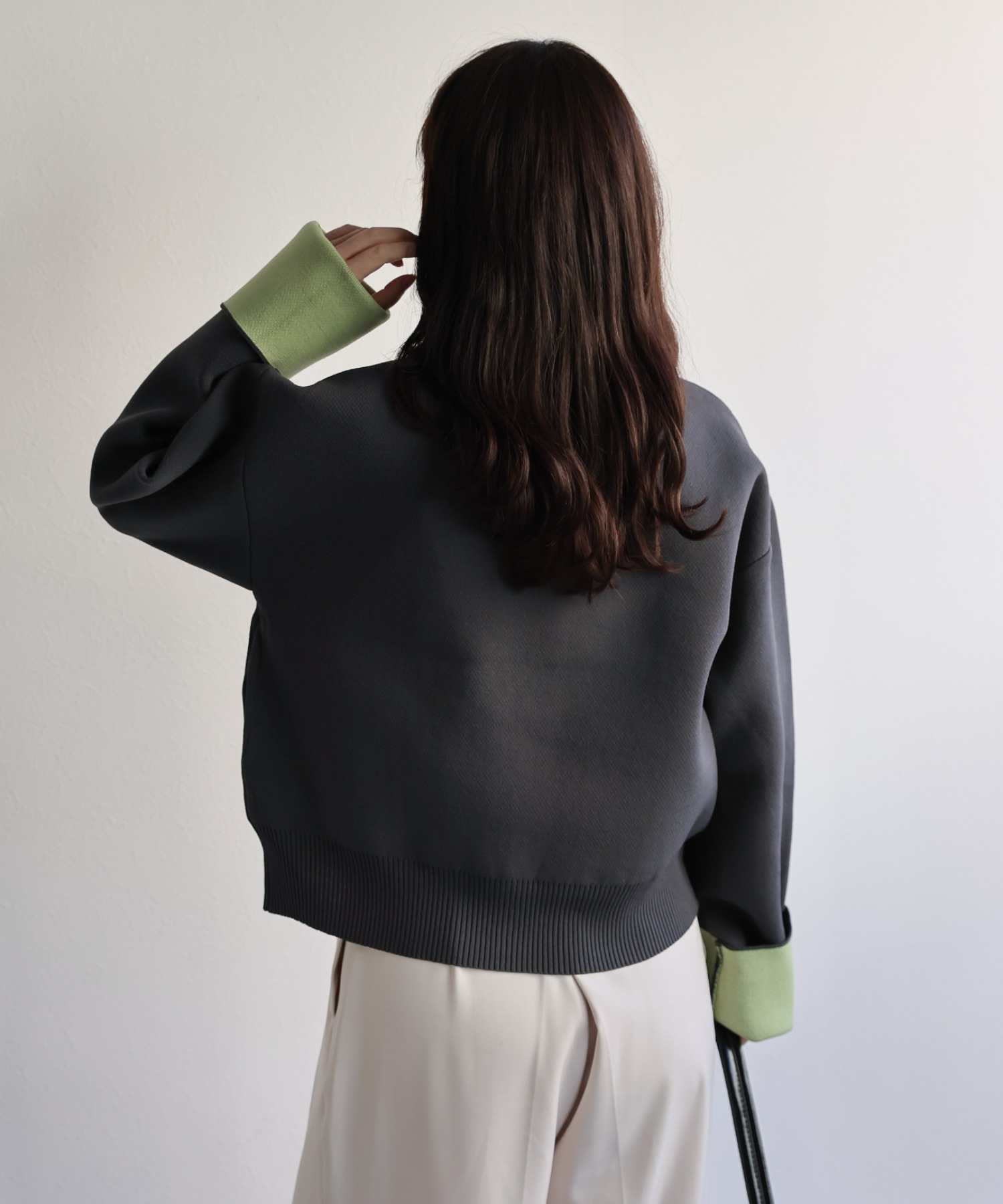 model：156cm 着用サイズ：FREE