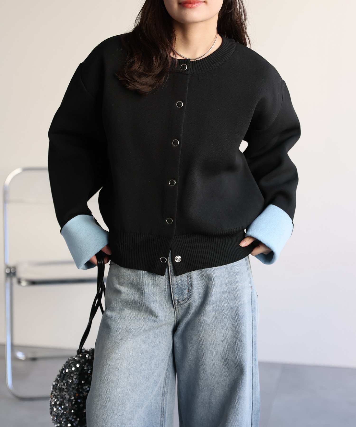 model：156cm 着用サイズ：FREE
