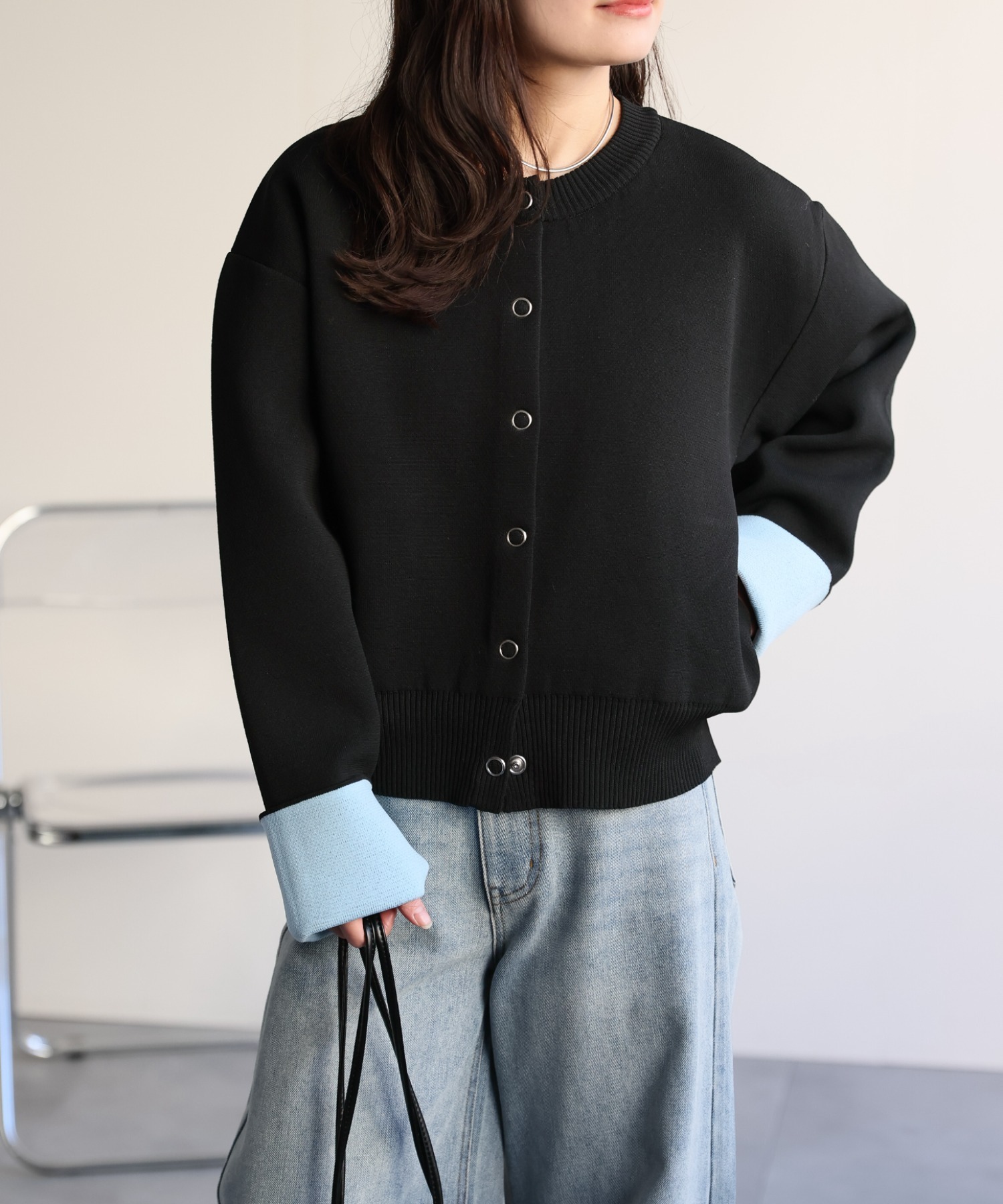 model：156cm 着用サイズ：FREE