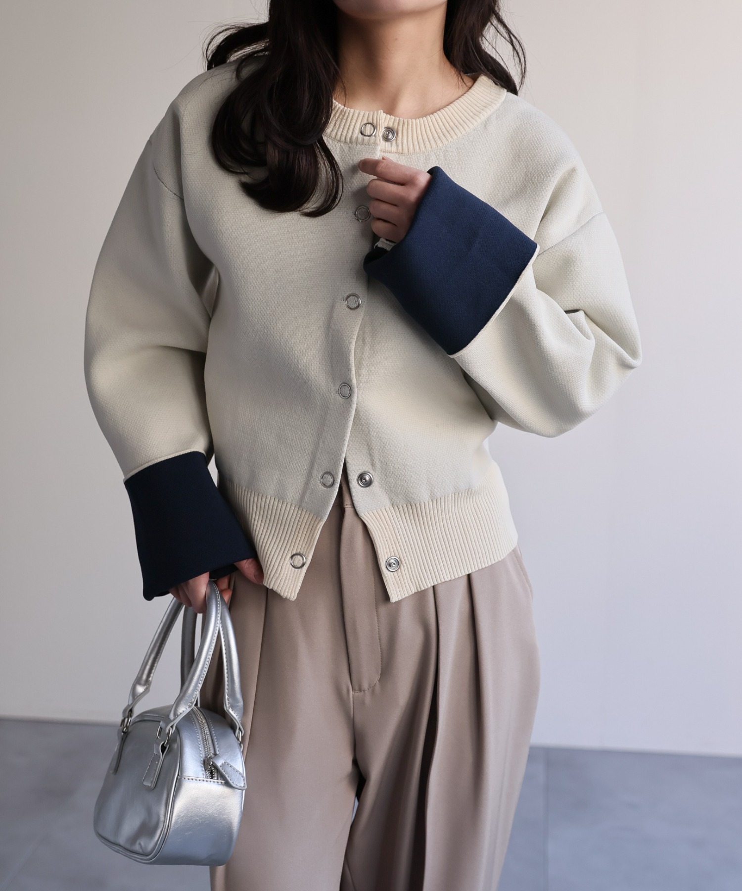 model：156cm 着用サイズ：FREE
