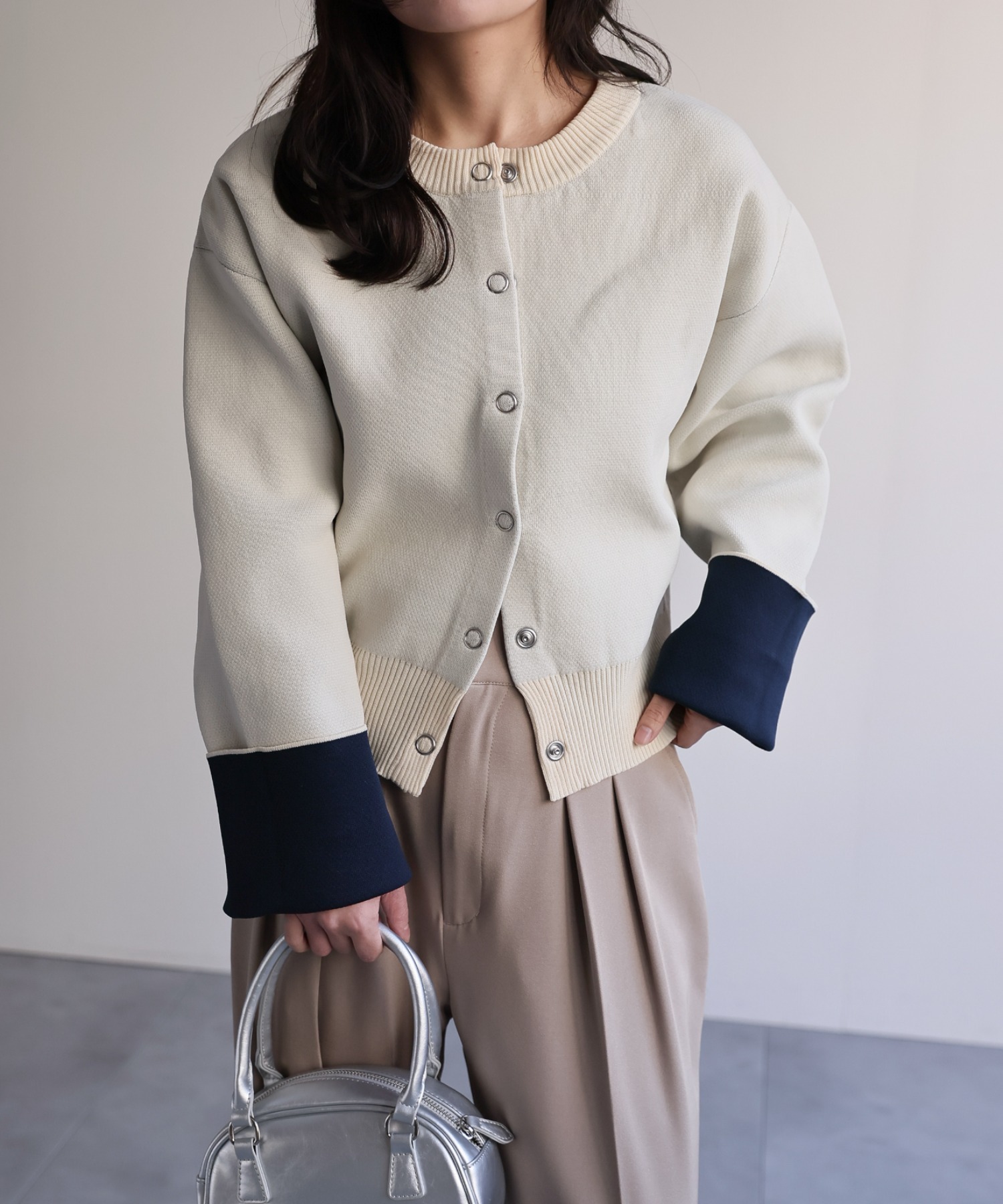 model：156cm 着用サイズ：FREE