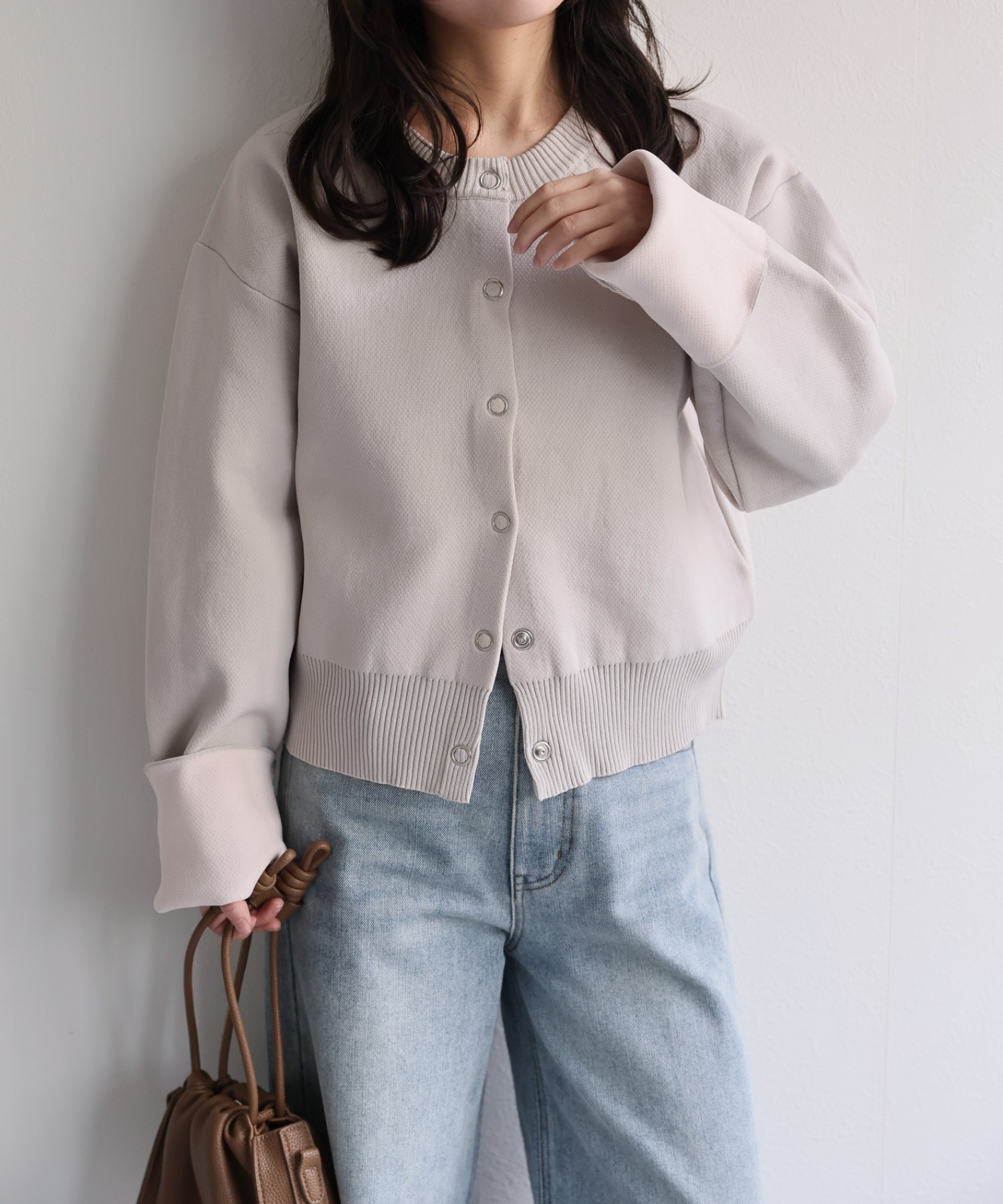 model：156cm 着用サイズ：FREE