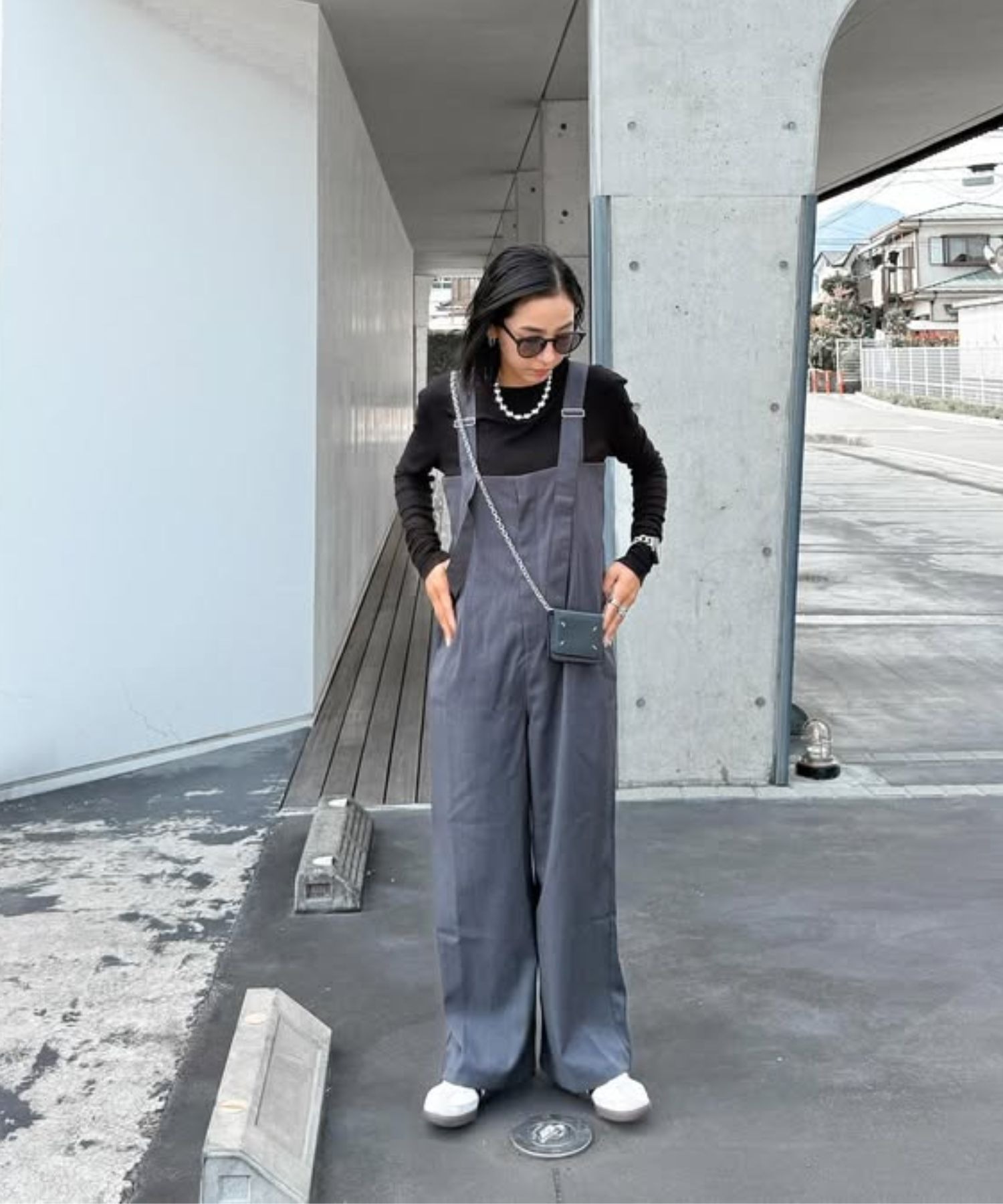 model：H158 着用サイズ：FREE