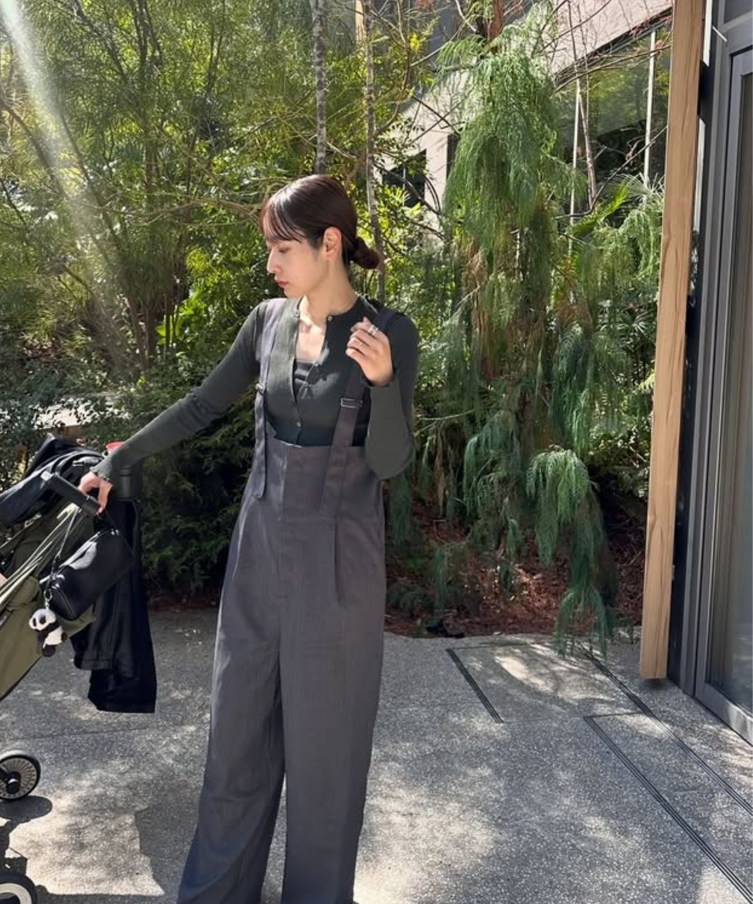 model：H167 着用サイズ：FREE