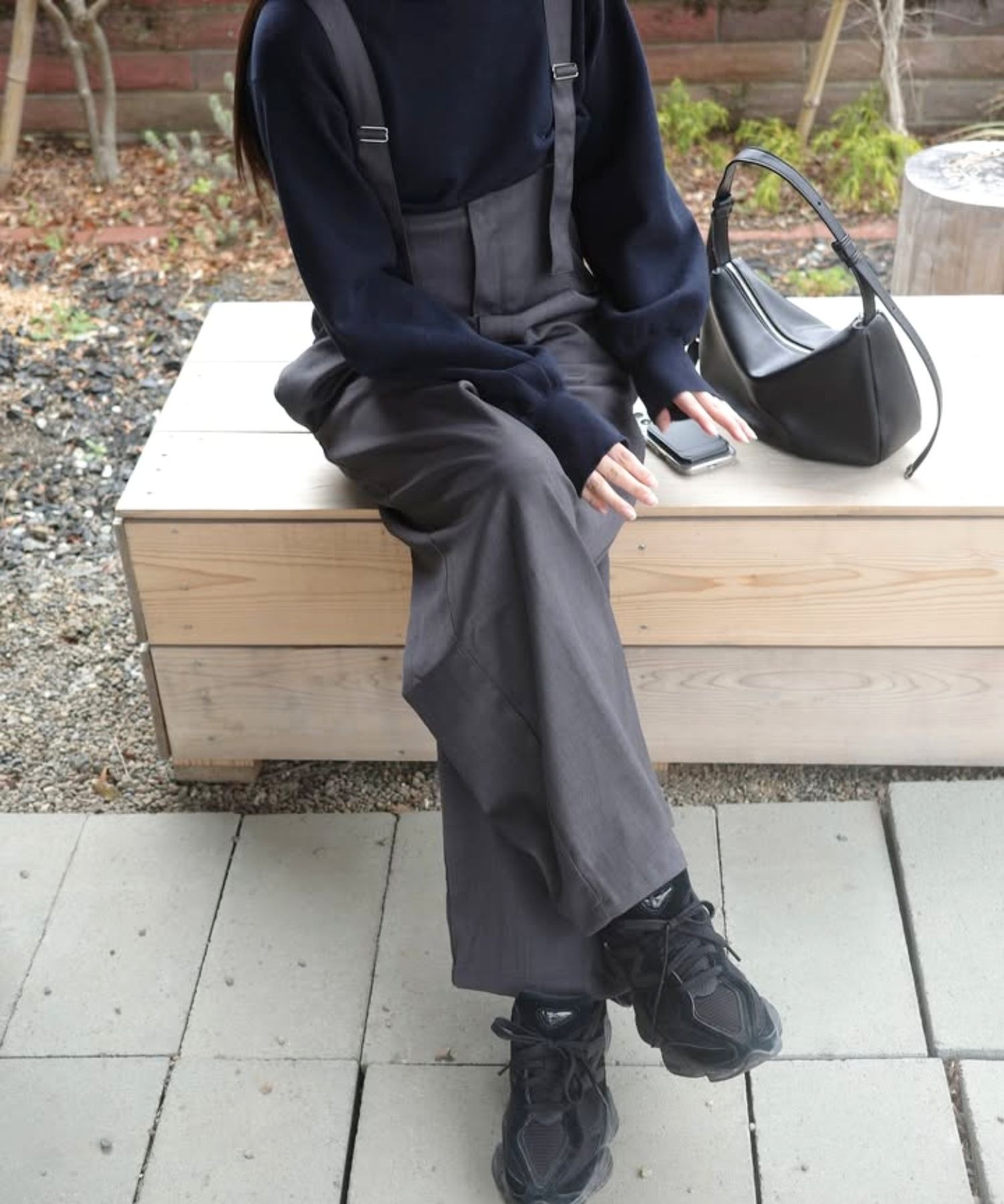 model：H170 着用サイズ：FREE