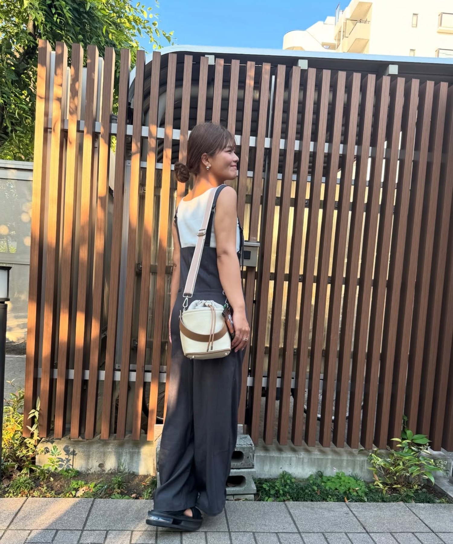 model：H161 着用サイズ：FREE