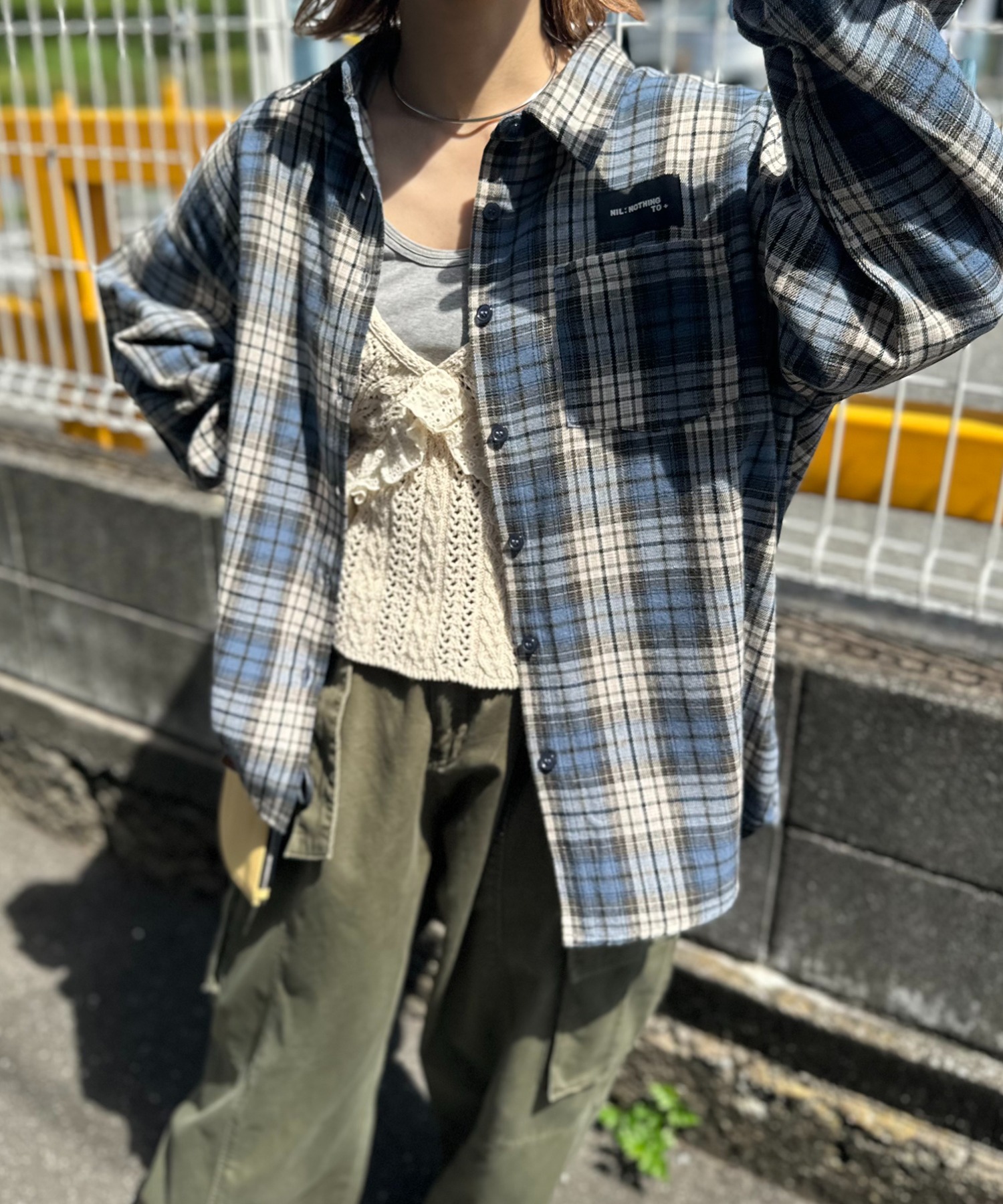 model:154cm 着用サイズ:FREE