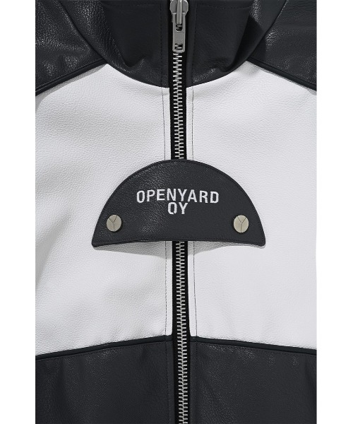 OY/オーワイ』VEGAN LEATHER BUTTERFLY BIKER JACKET/バタフライ