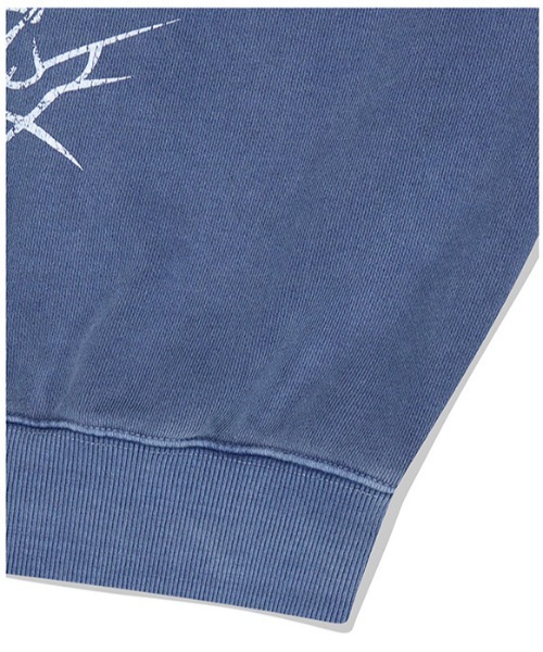 mahagrid/マハグリッド』MULTI-LOGO PIGMENT SWEATSHIRT/ロゴ
