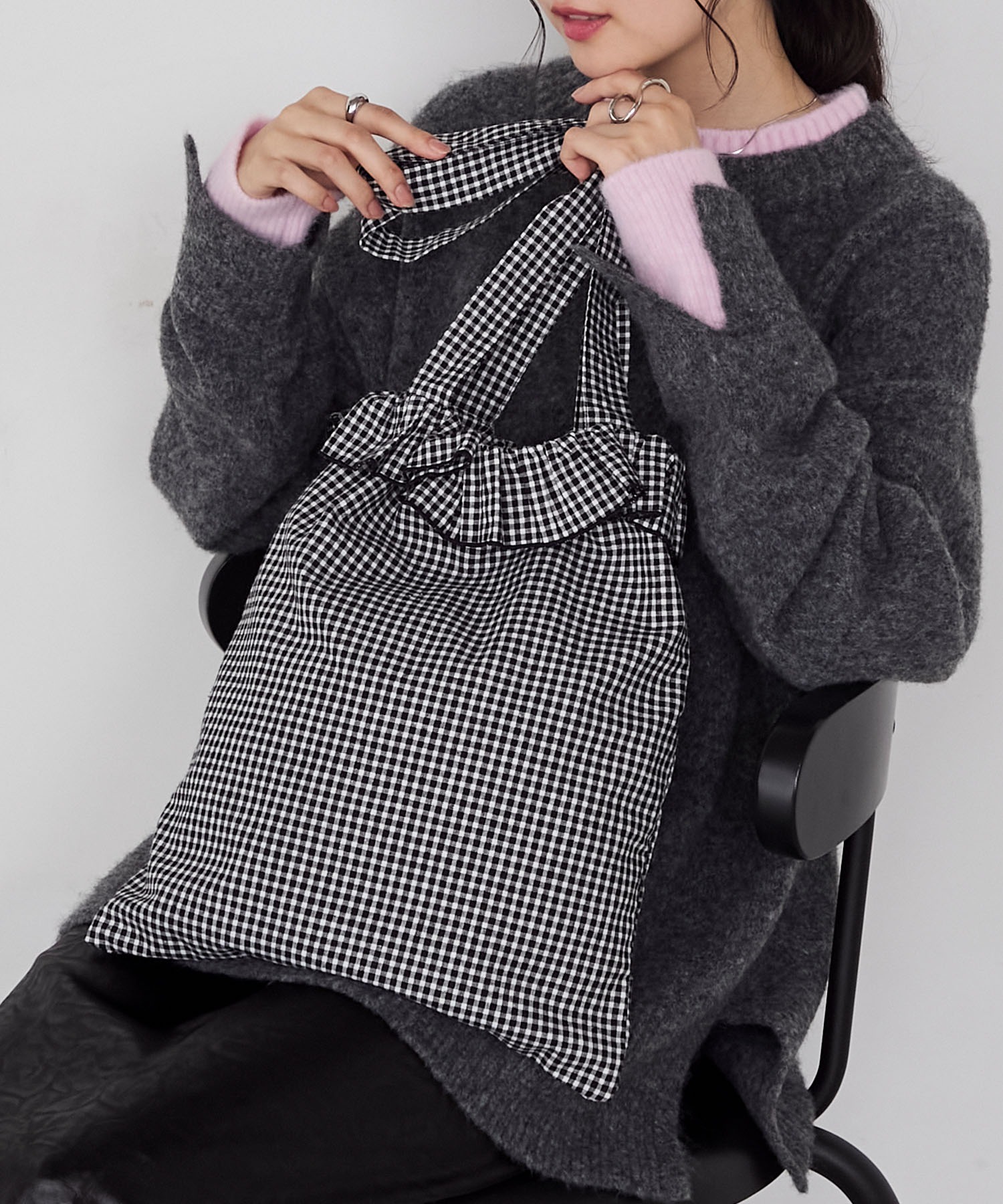 【巾着トートバッグ】ブラック/リップストップ　ミリタリー　USARMY 巾着トートバッグ】ブラック/リップストップ ミリタリー USARMY トート