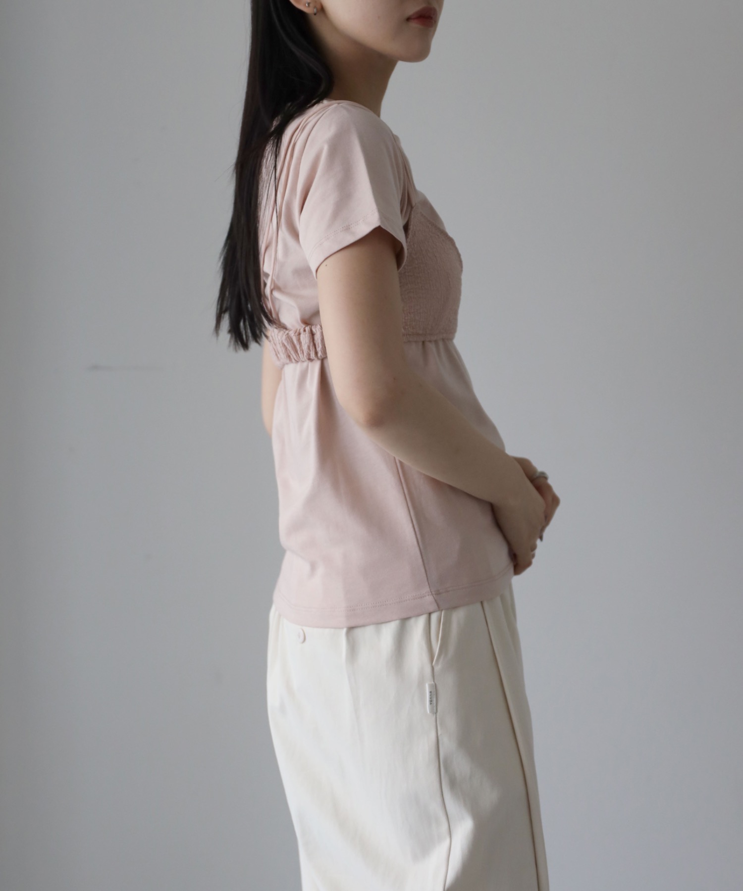 model：164cm. 着用サイズ：FREE