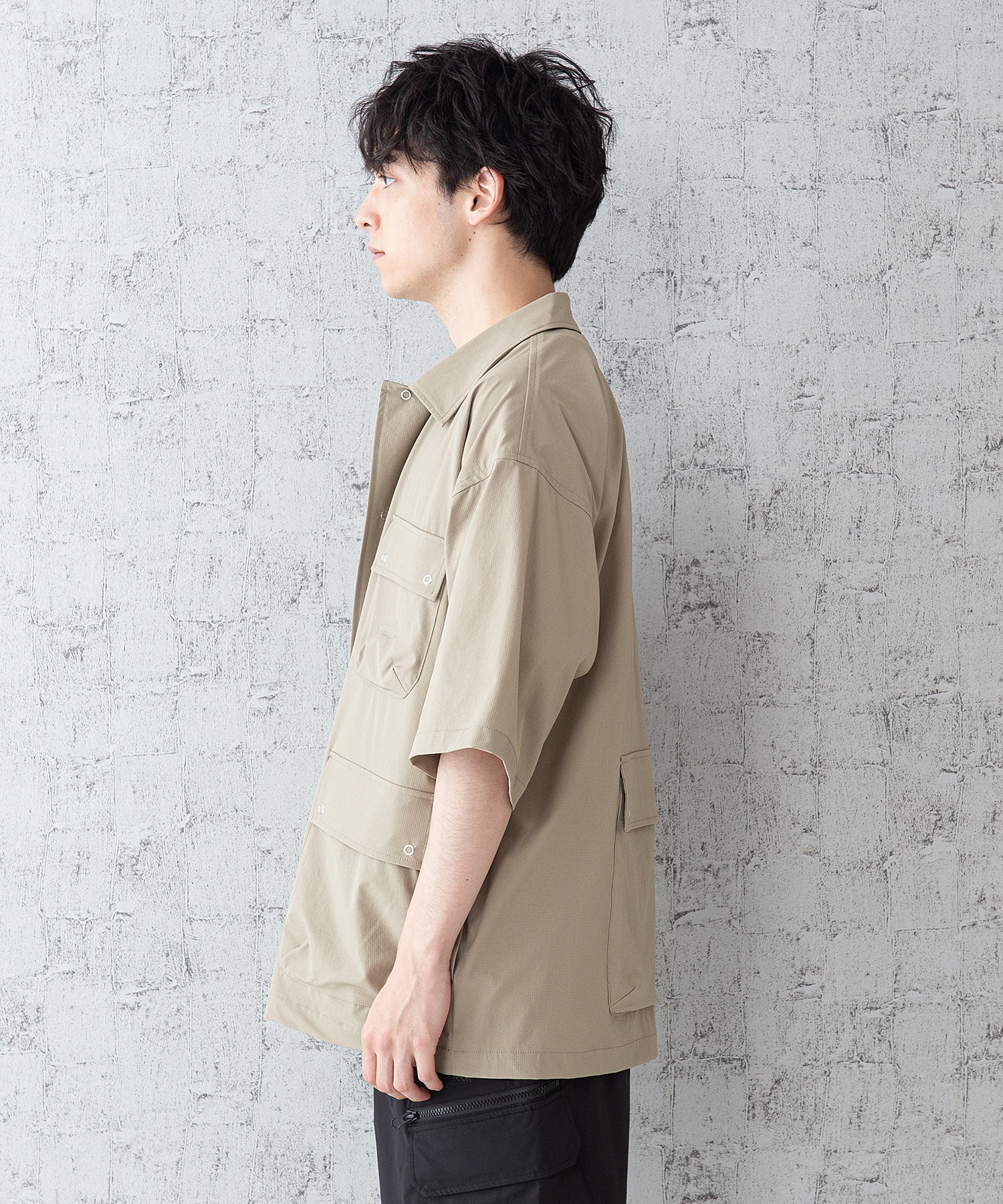 着るbag シリーズ ７ポケットシャツ リングドットボタン 撥水 ストレッチ 抗uv ビッグシルエット Outdoor Products Apparel アウトドアプロダクツ Outdoor Products 公式通販サイト