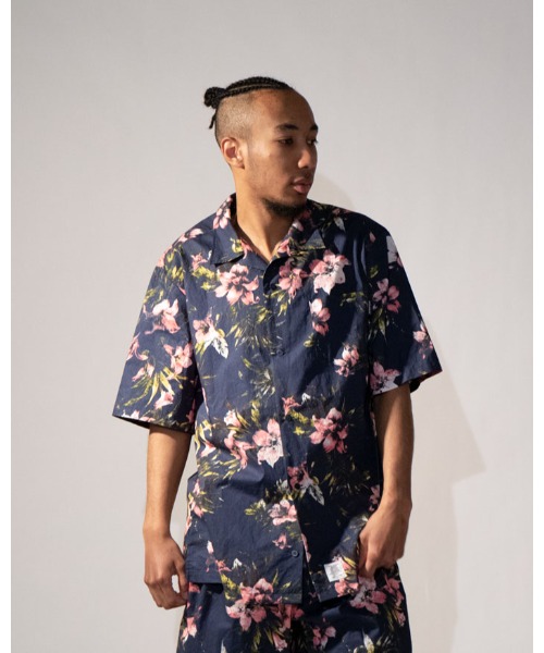 春の新作 柔らかな質感の APPLEBUM'Flower' S Aloha Shirt estela.solar estela.solar