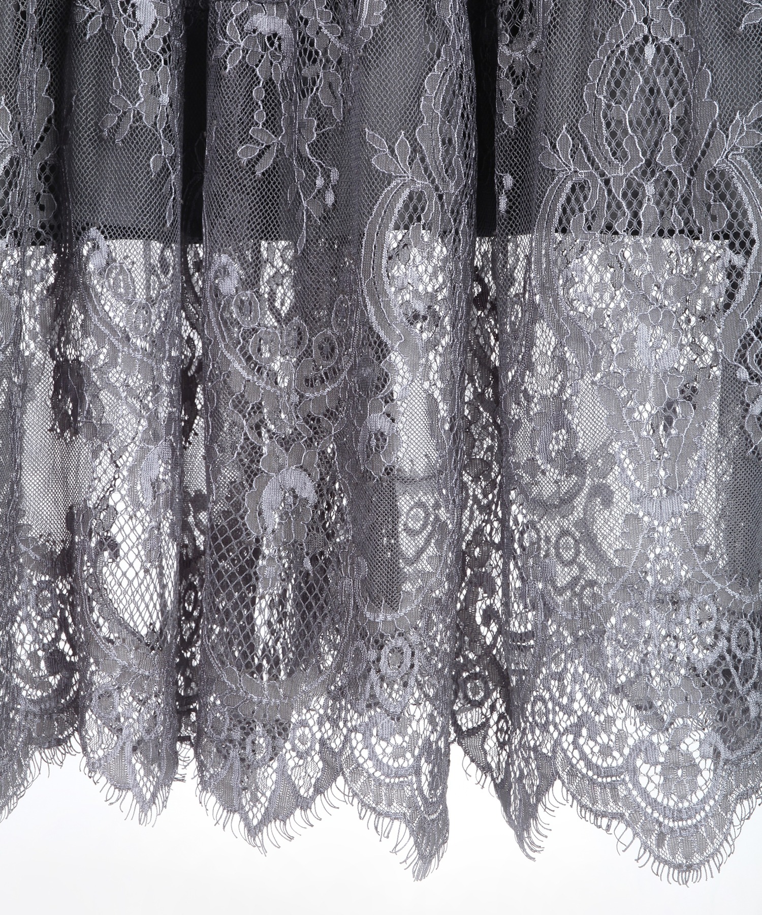 500円引きクーポン Dress Starレーススタンドカラーワンピースドレスパーティードレス