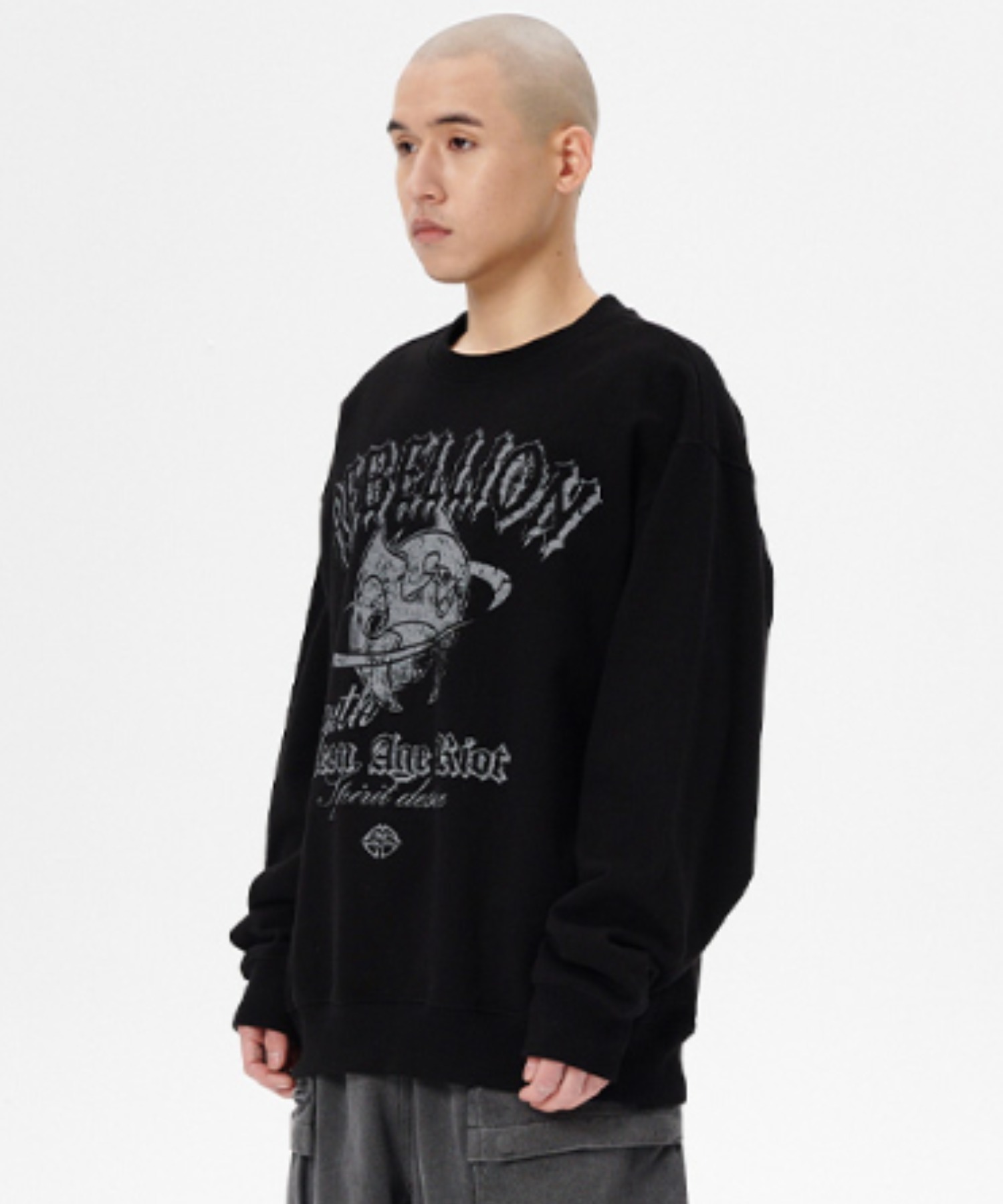 mahagrid/マハグリッド』REBEL SWEATSHIRT/レベルスウェット mahagrid
