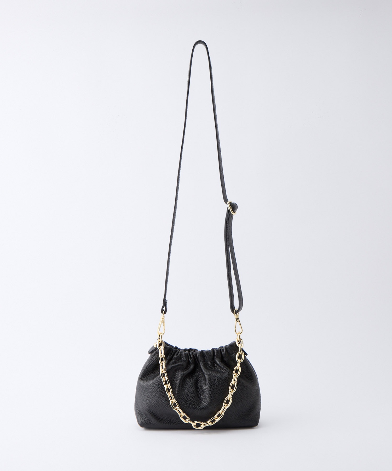 forksy.】【AULENTTI】DOLLARO 2wayチェーンミニショルダーバッグ