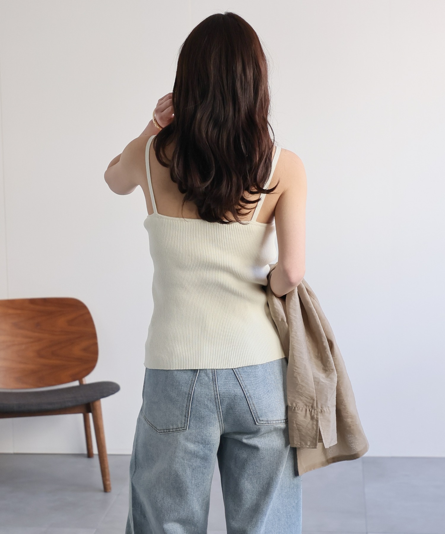 model：156cm 着用サイズ：M